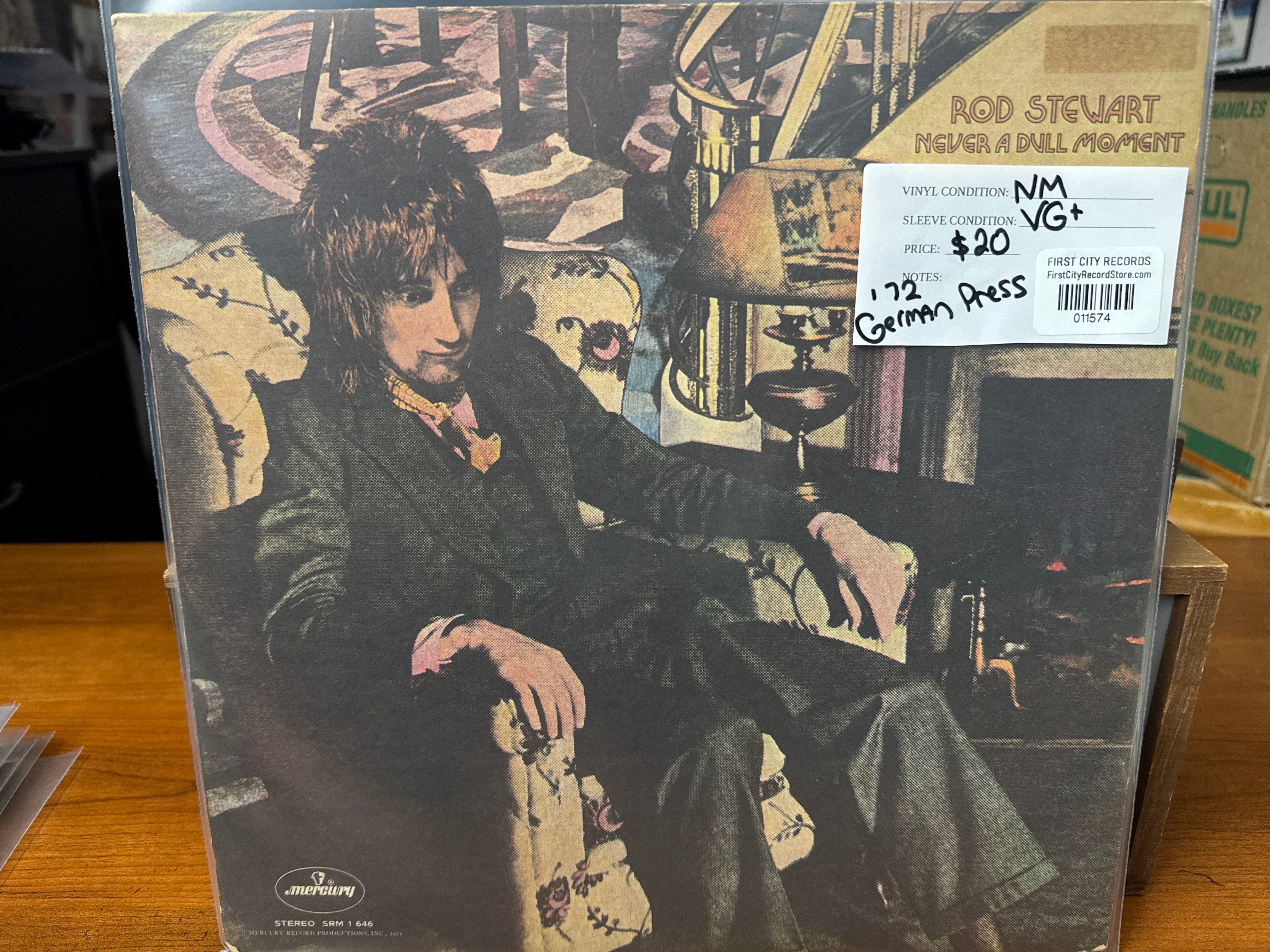 Rod Stewart - Never A Dull Moment (1972 German Pressing, USED)