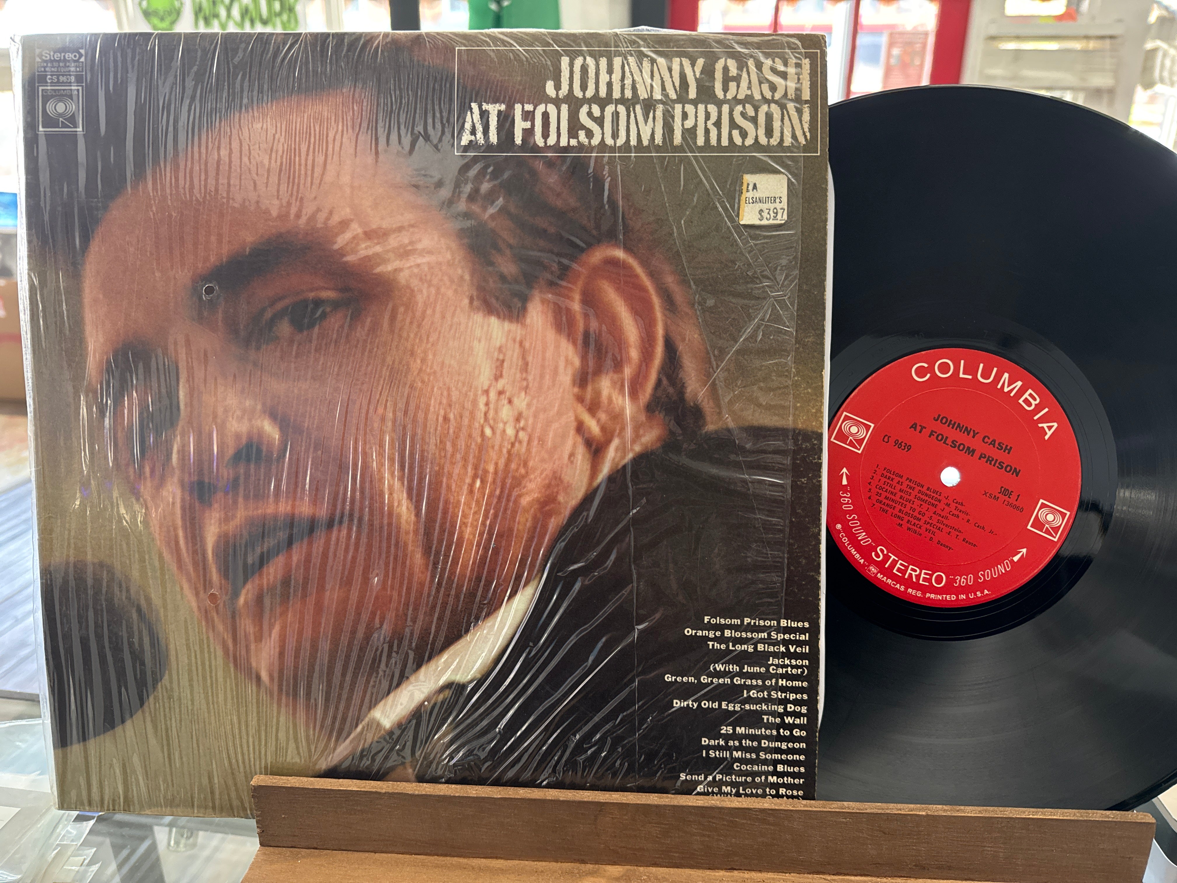 Johnny Cash - At Folsom Prison (1st Stereo Pressing, USED)