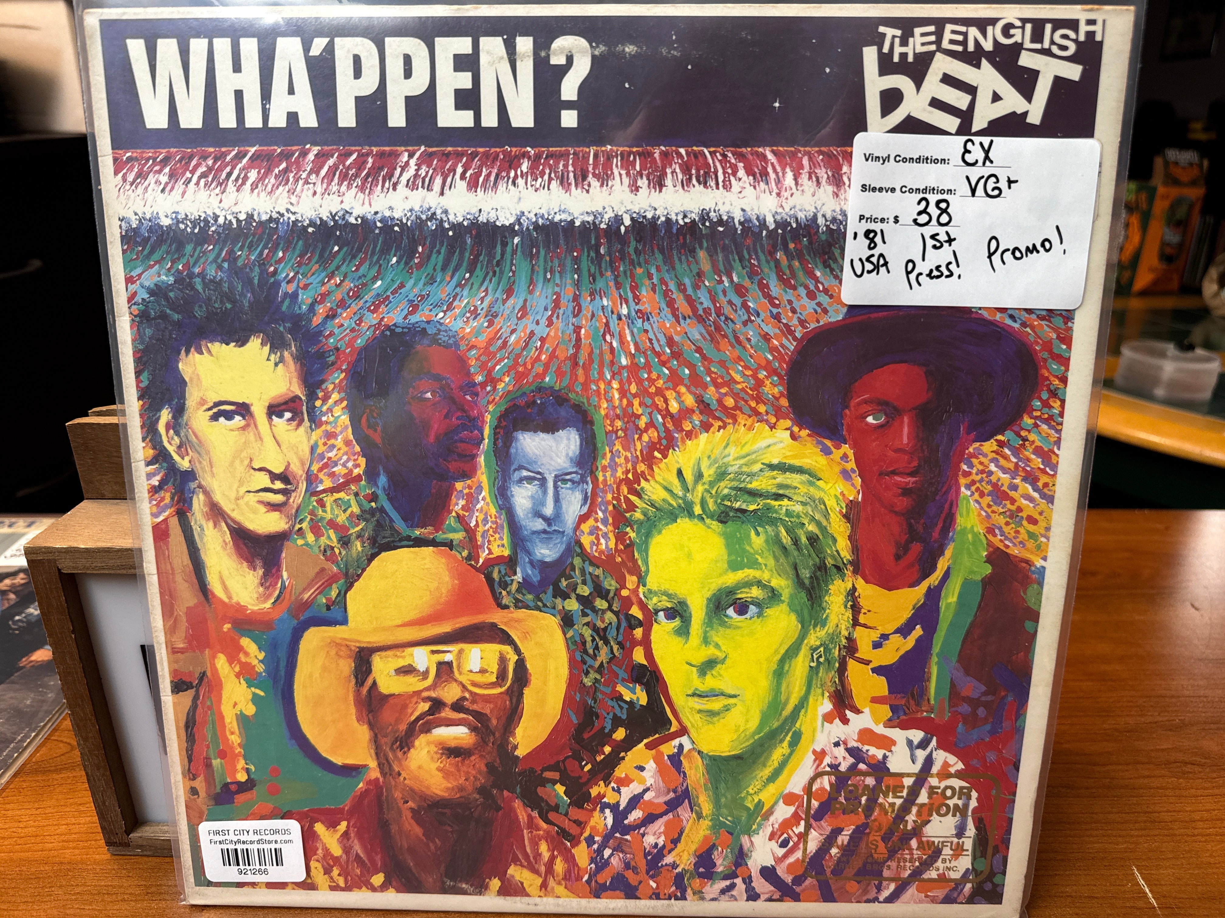 English Beat - Wha'ppen? (1981, Promo, USED)