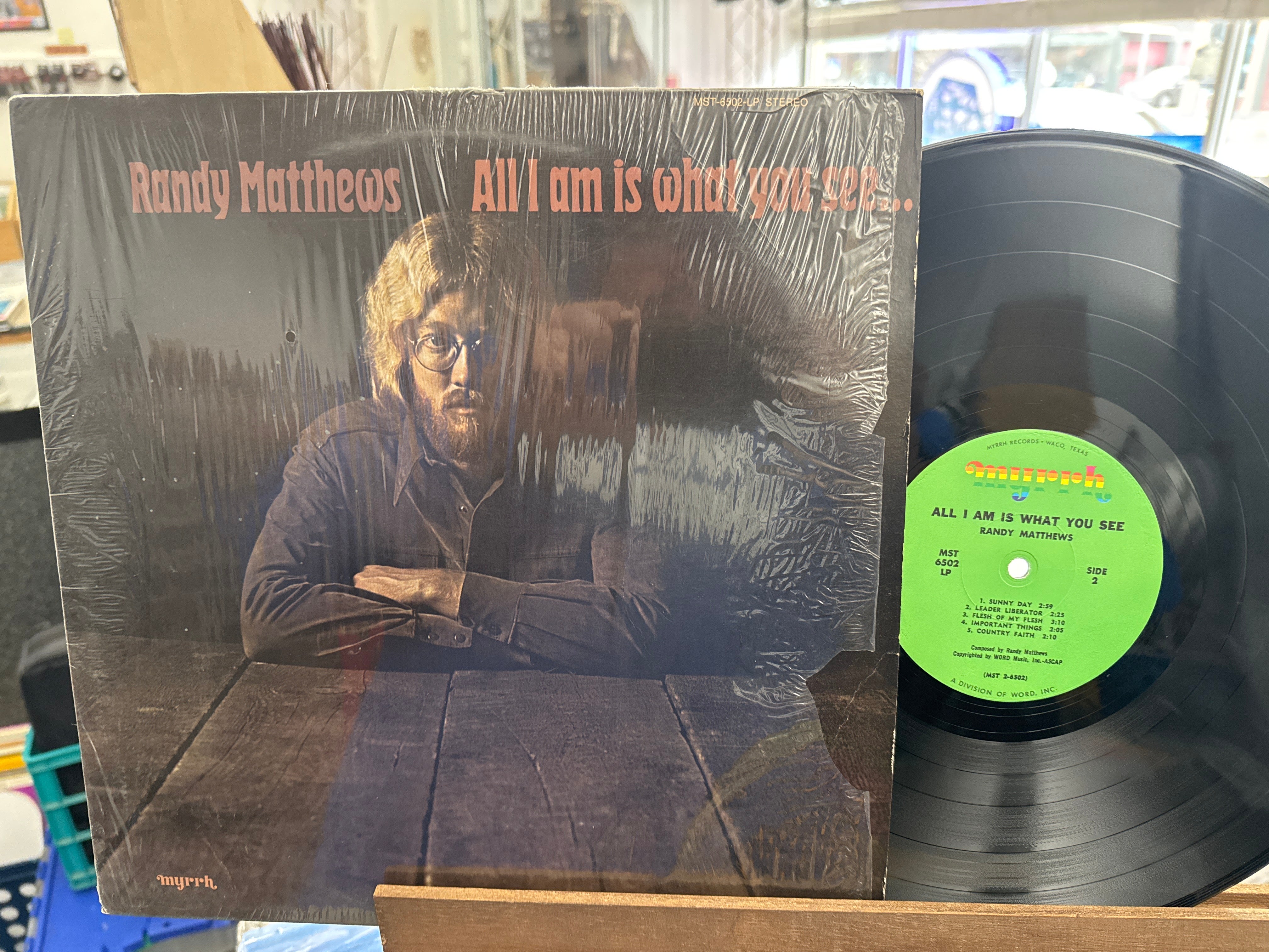 Randy Matthews - All I Am Is What You See (USED)