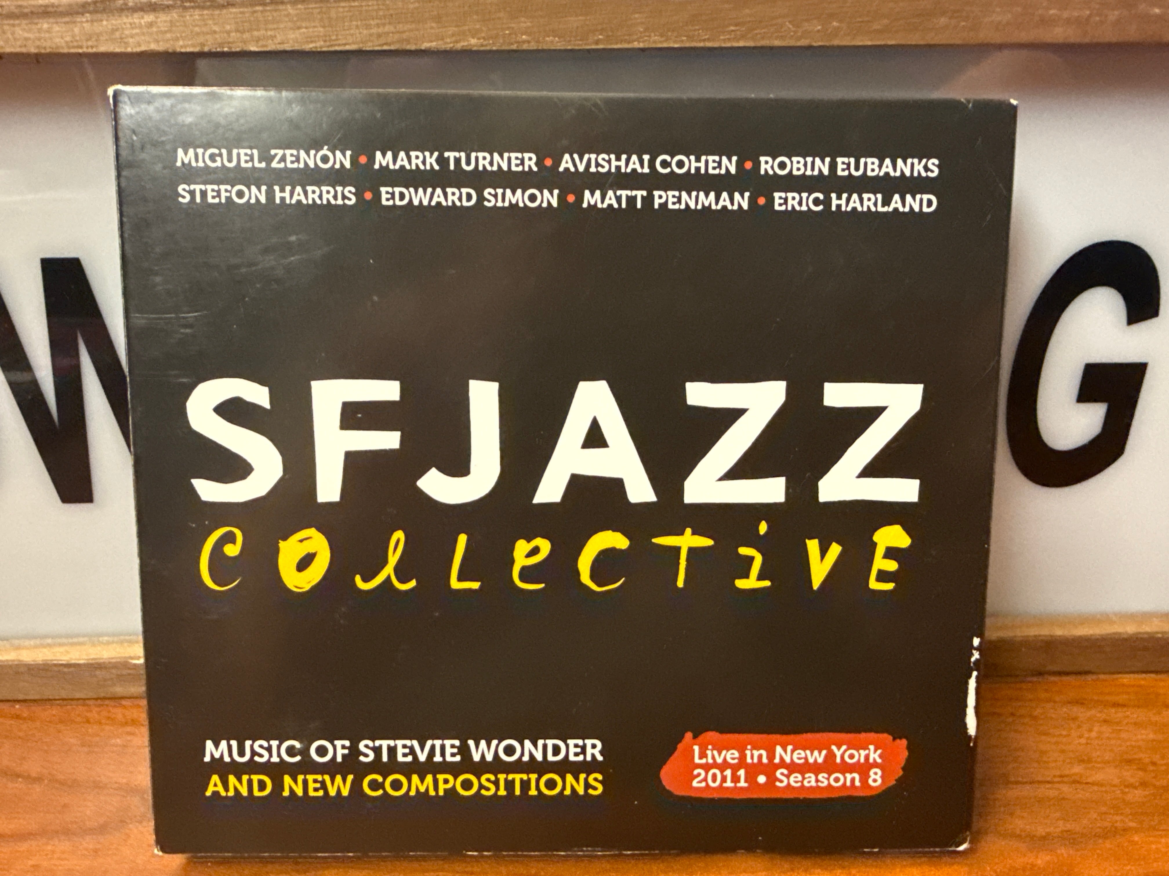 SF Jazz Collective (San Francisco) - Music of Stevie Wonder & New Compositions (Autographed, CD)