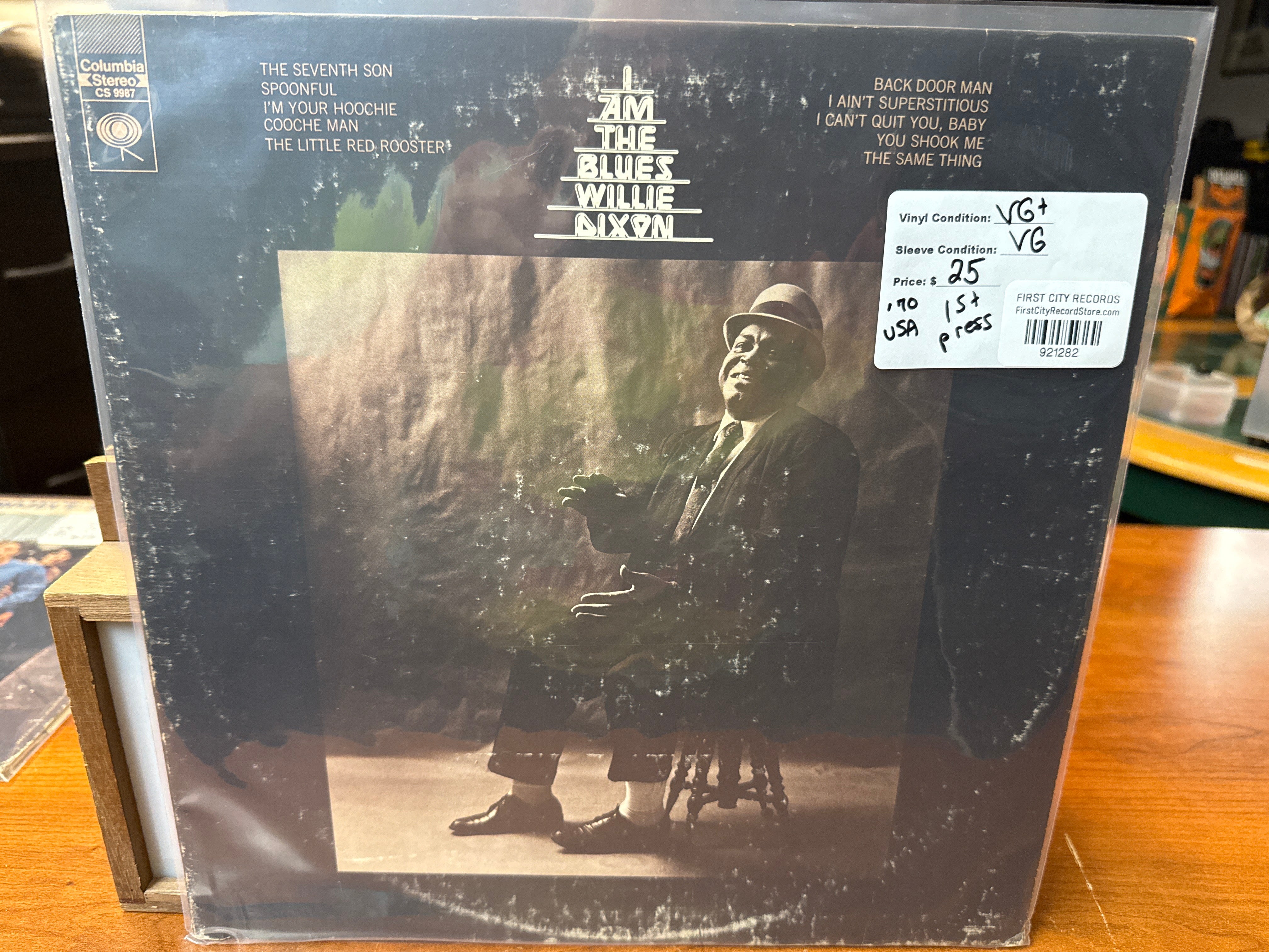 Willie Dixon ‎– I Am The Blues (1970, 1st Pressing, USED)