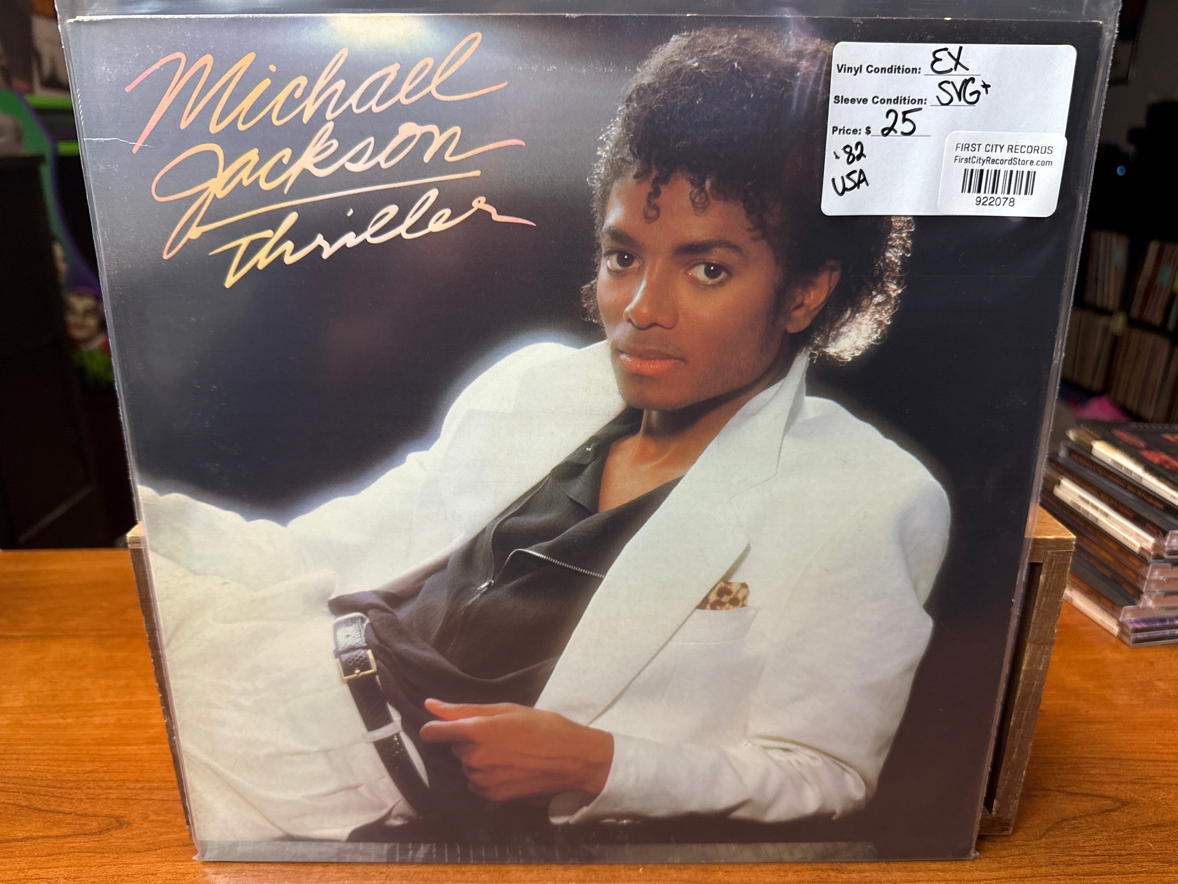 Michael Jackson - Thriller (1982, USED)