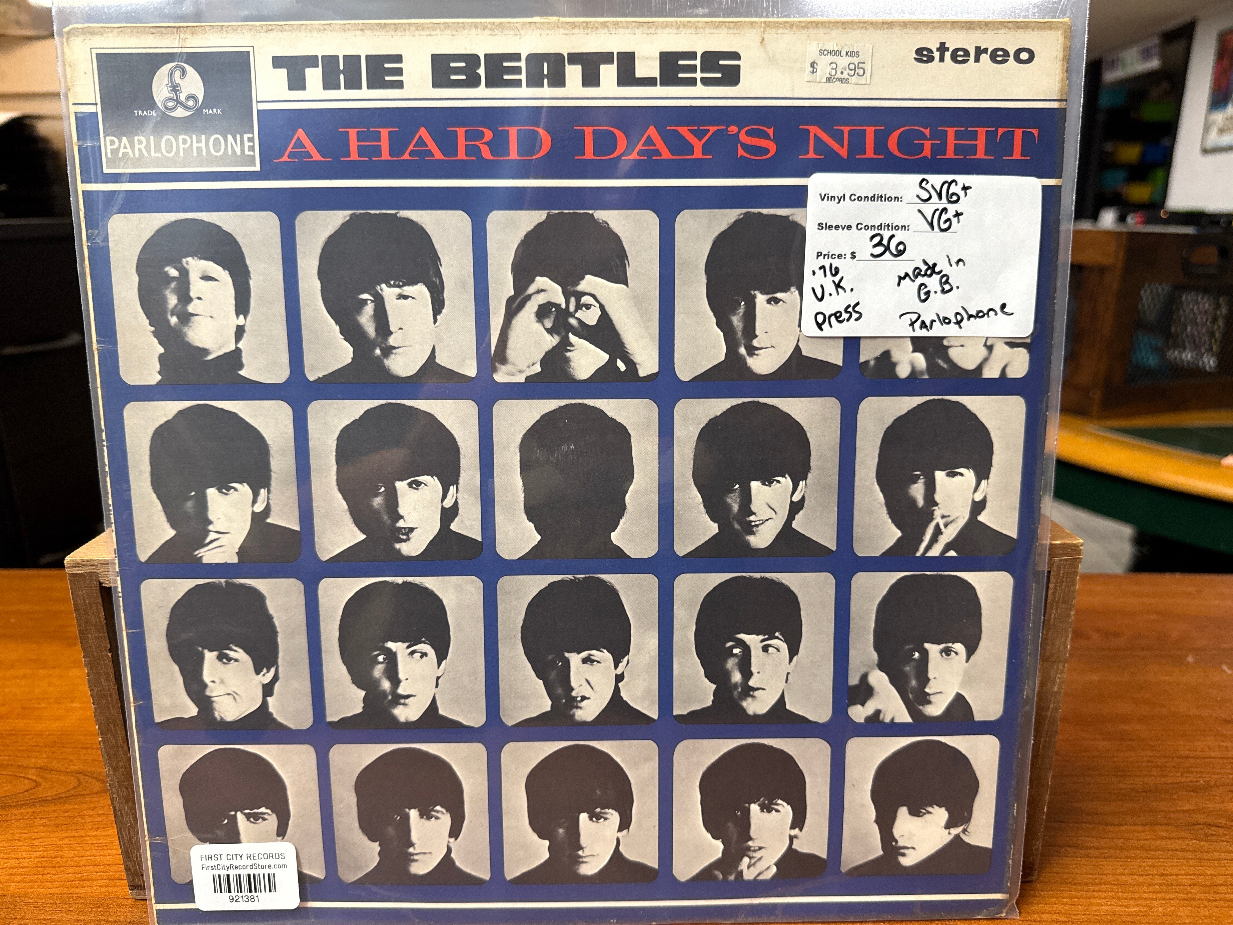 Beatles - A Hard Day's Night (1976 U.K. Pressing, USED)