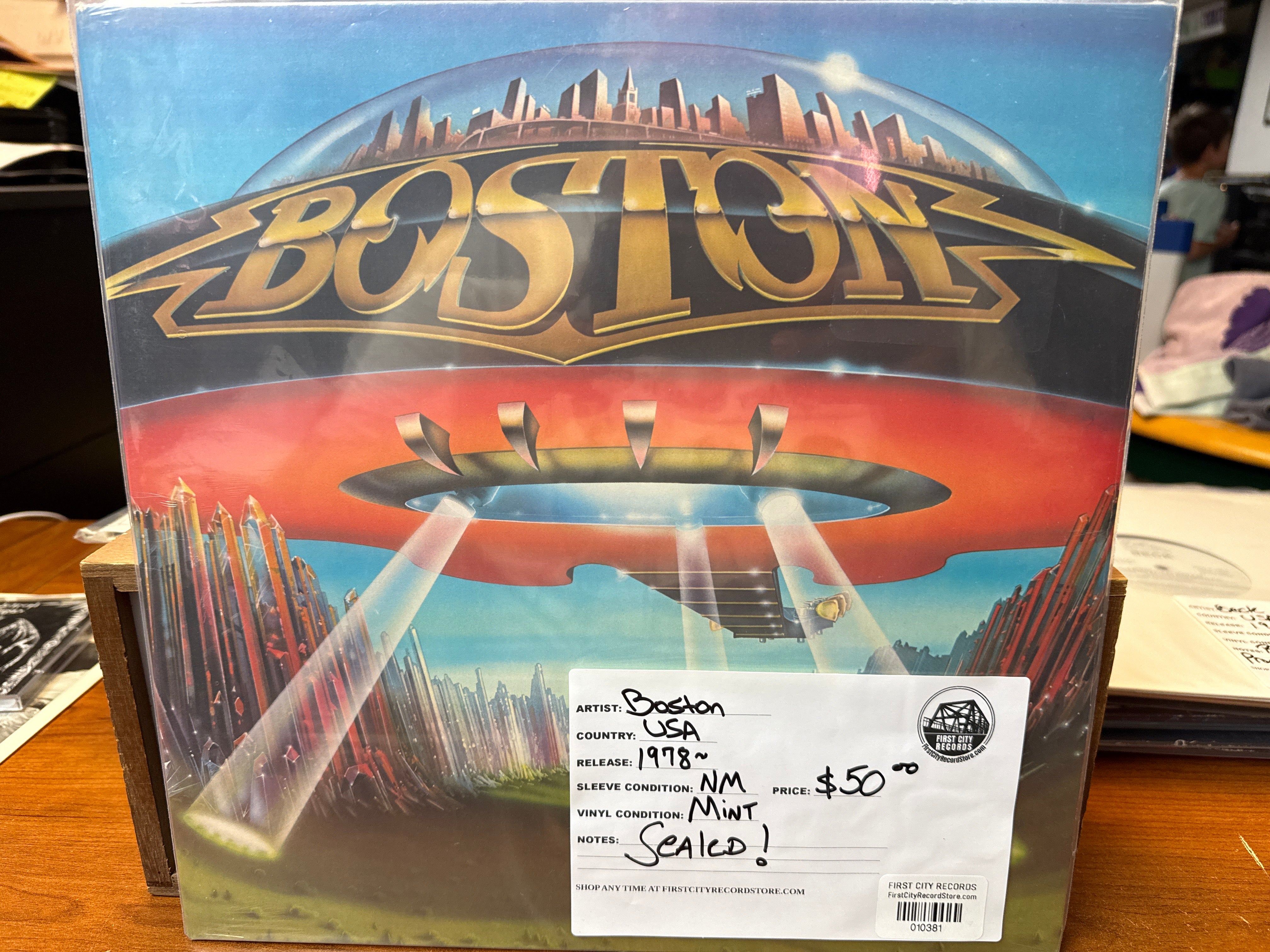 Boston - Boston (1978, SEALED, USED)