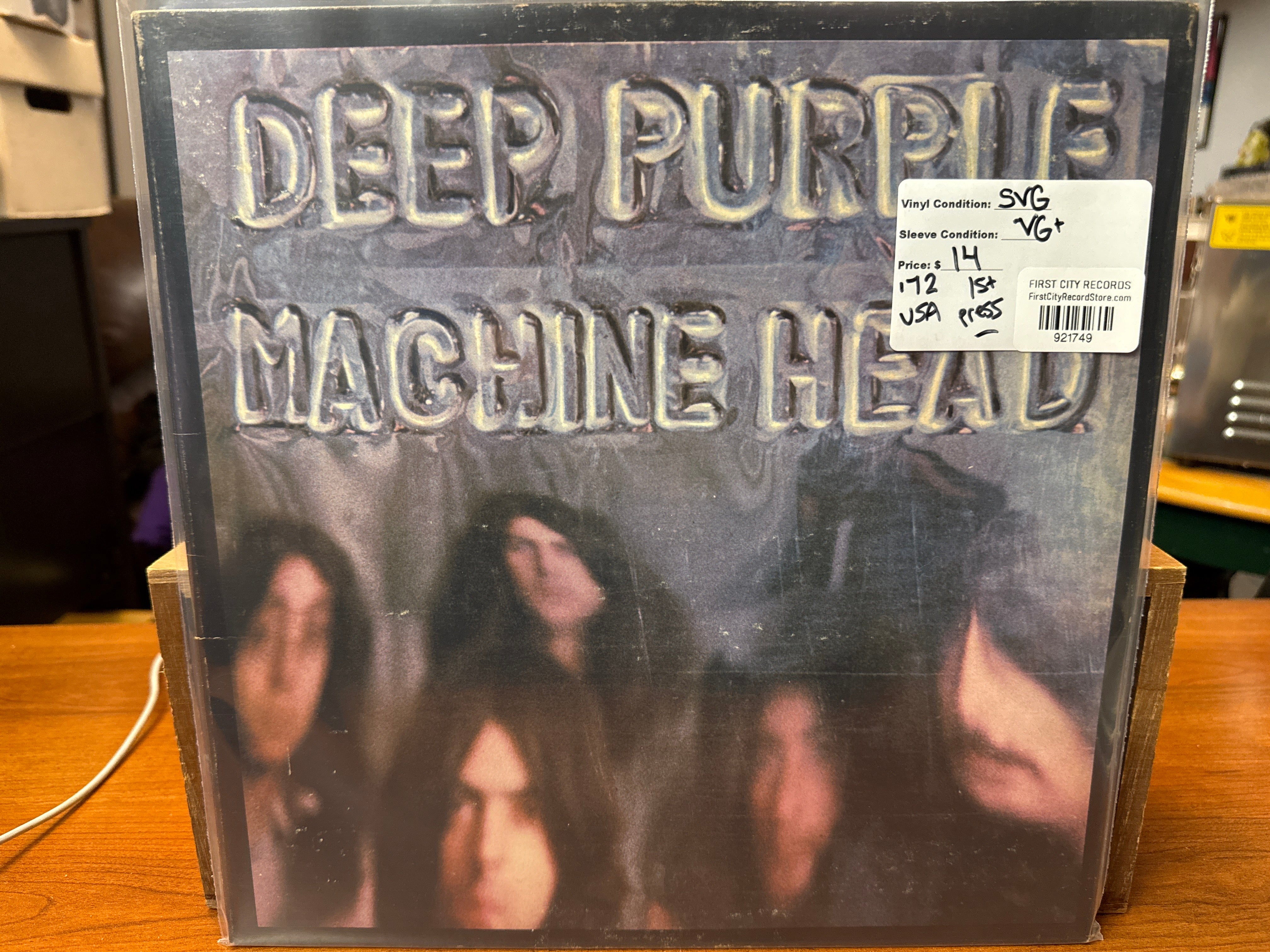 Deep Purple - Machine Head (1972, 1st Pressing, USED)