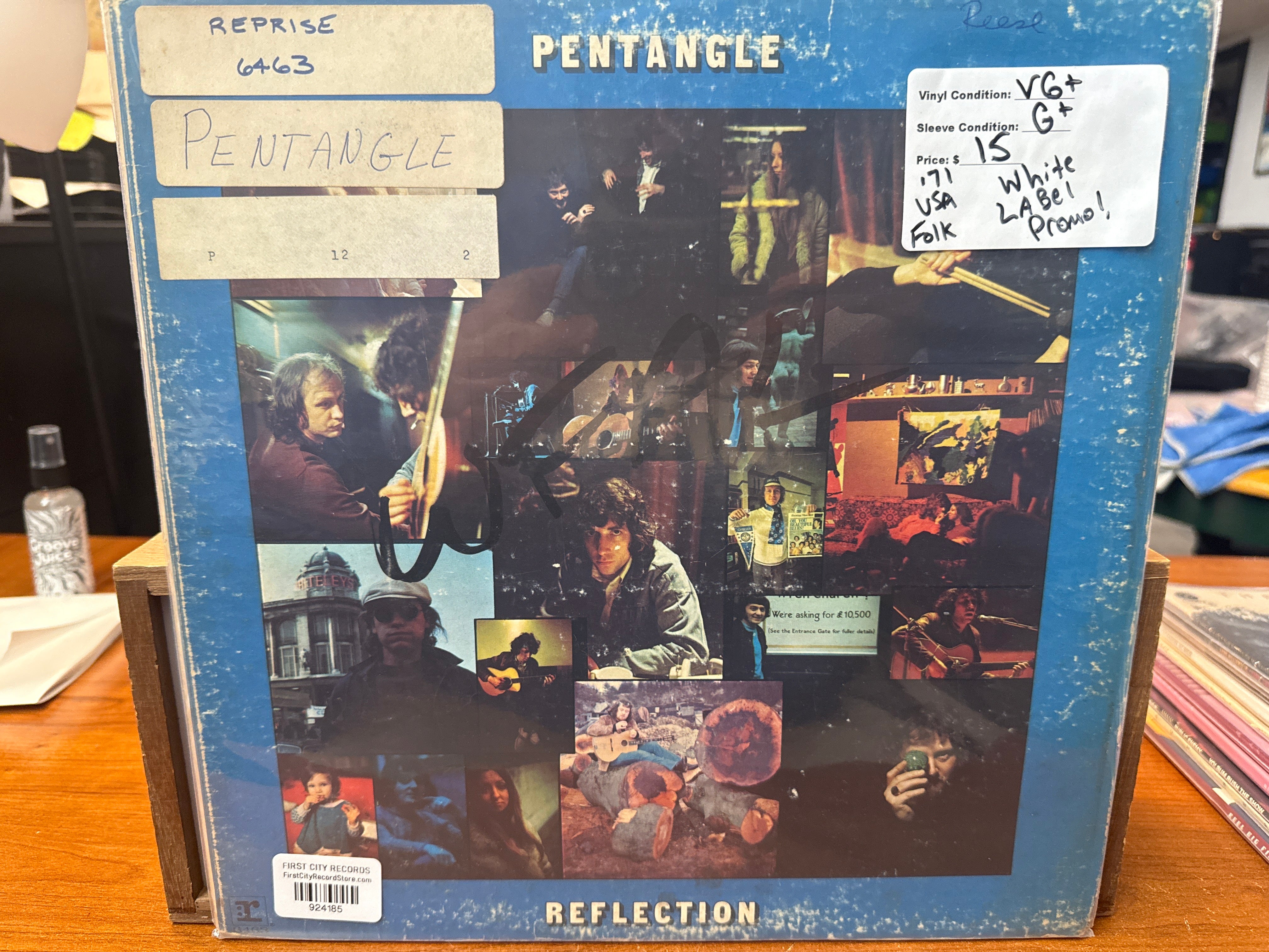 Pentangle - Reflection (1971, White Label Promo, USED)