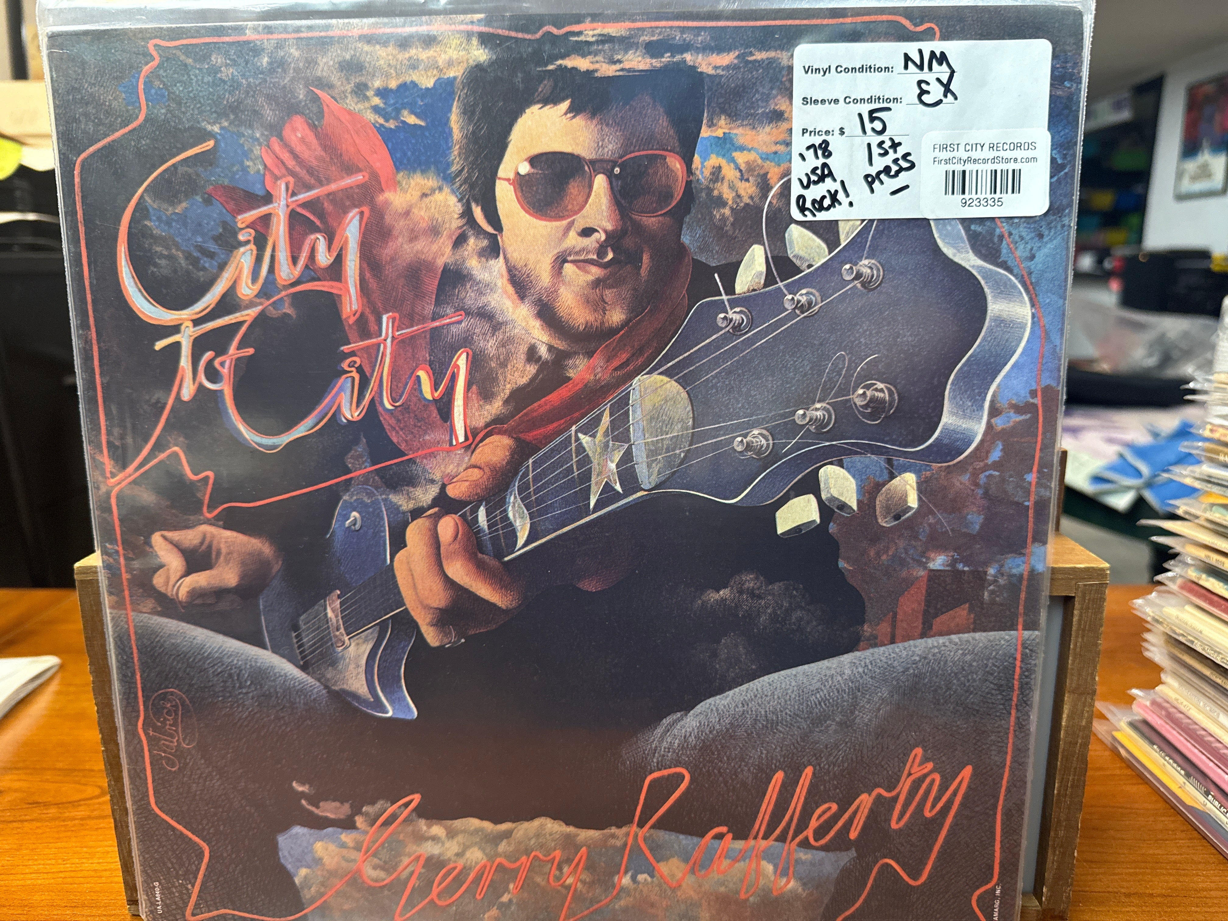 Gerry Rafferty - City To City (1978, 1st Pressing, USED)