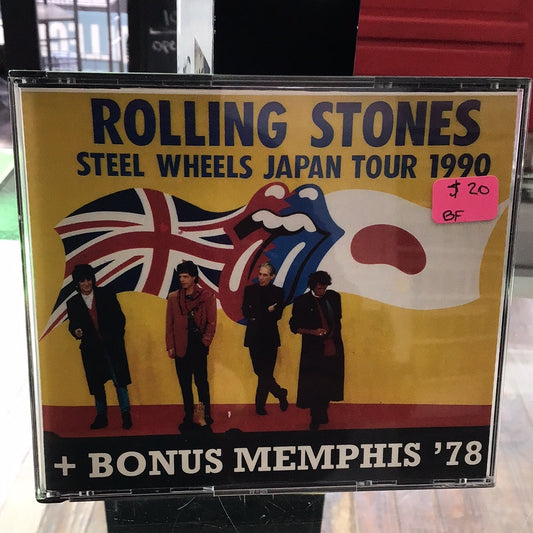 BFcd Rolling Stones - Steel Wheels Japan Tour 1990 +Bonus Memphis ‘78