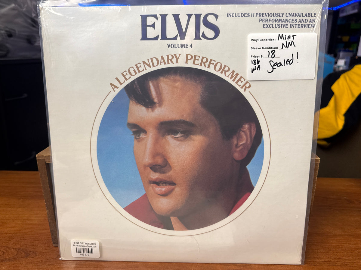 Elvis Presley - Elvis: Volume 4 (1986, Sealed, USED)
