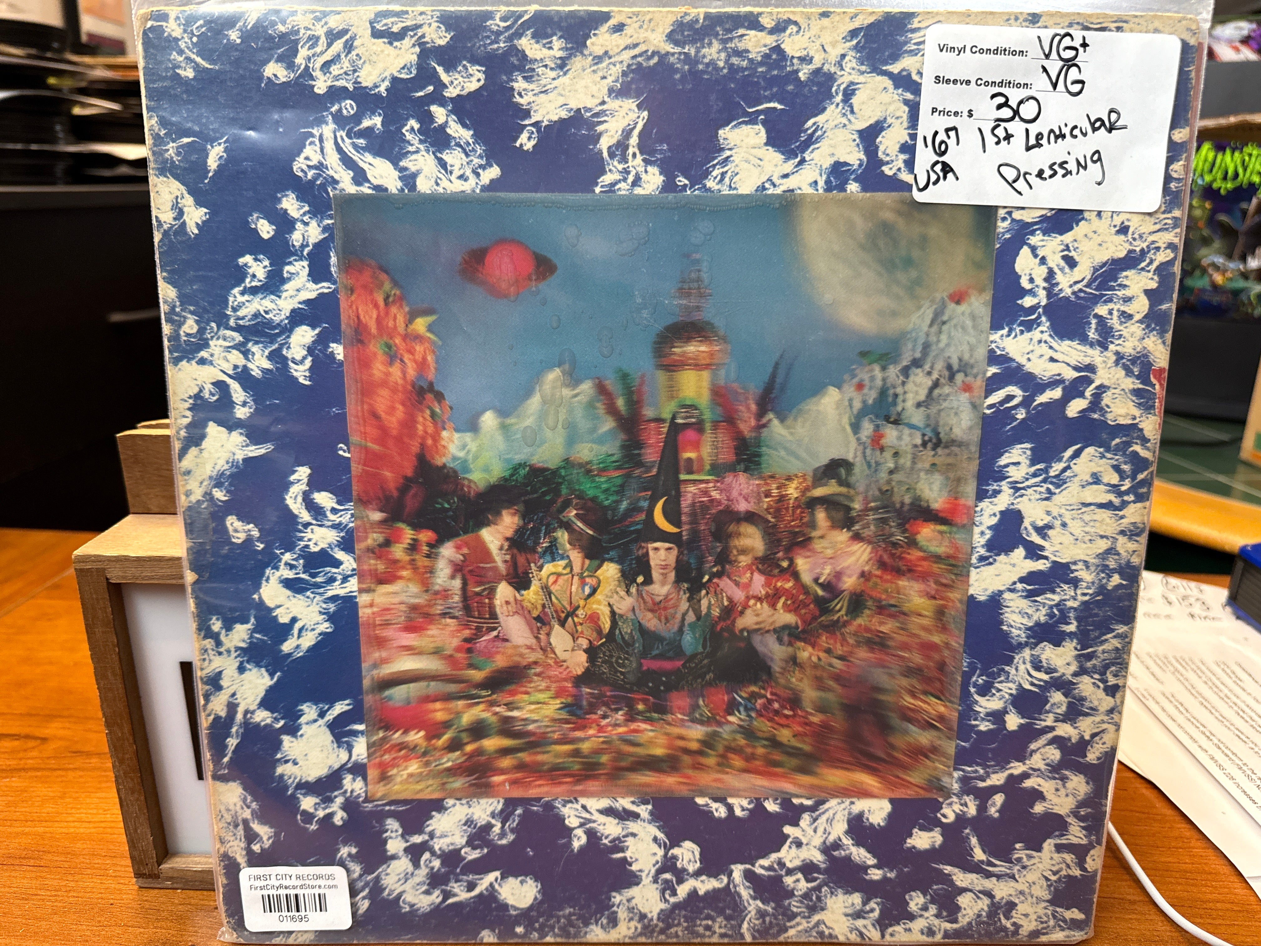 Rolling Stones - Satanic Majesties Request (1967, 1st Lenticular Cover, USED)