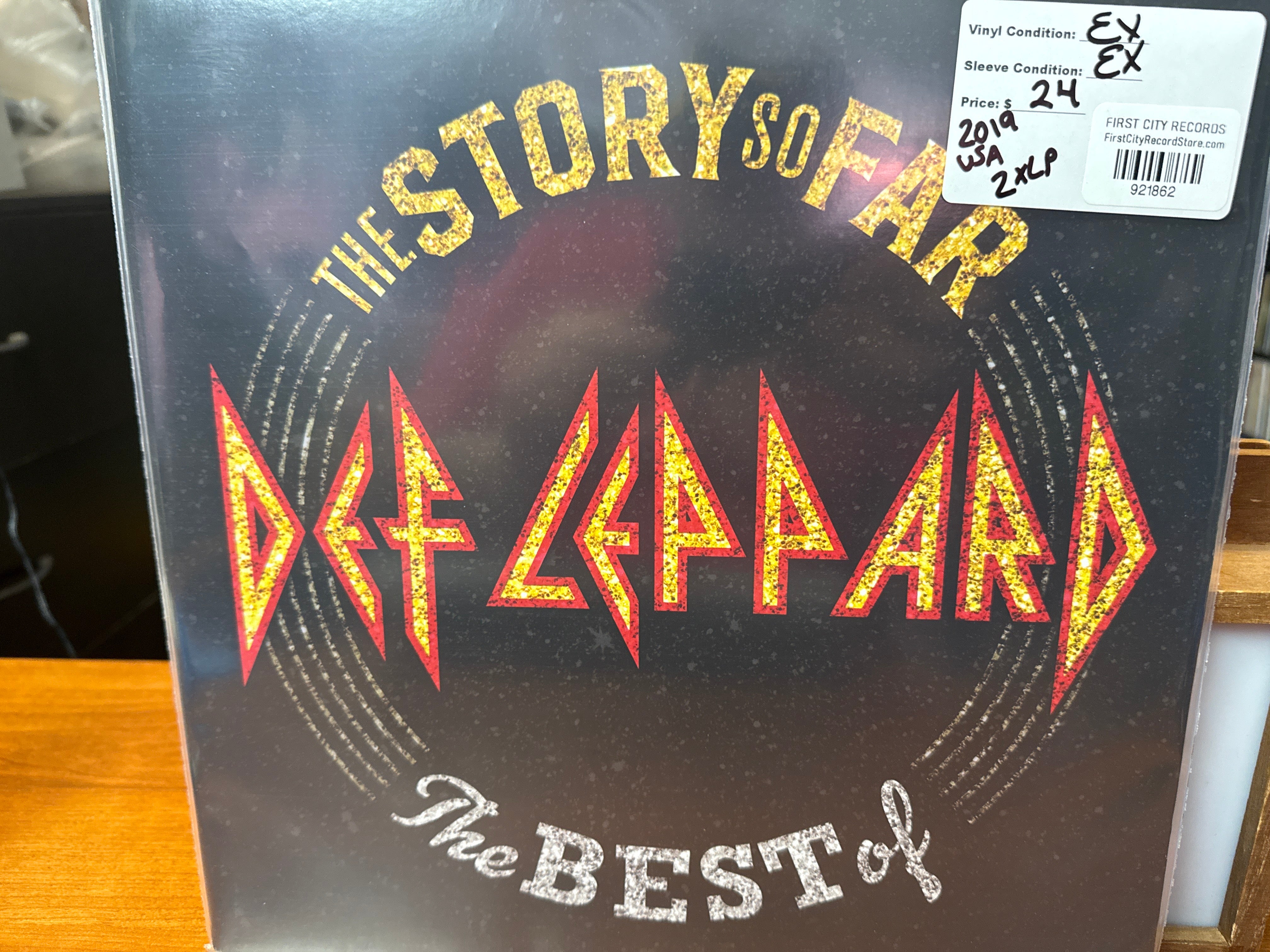 Def Leppard - The Story So Far: The Best Of (2019, USED)