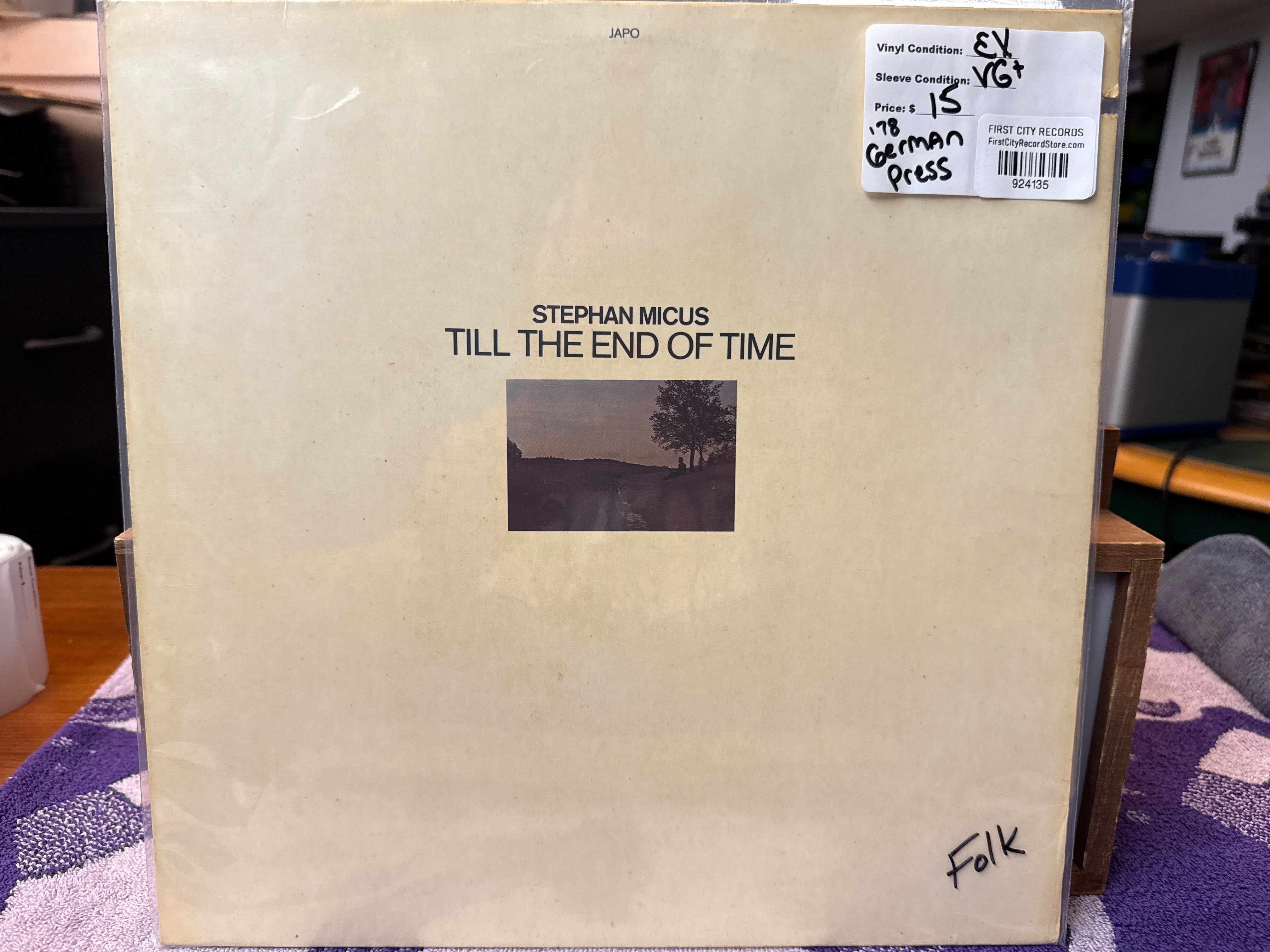 Stephan Micus - Till The End of Time (1978, German Pressing, USED)