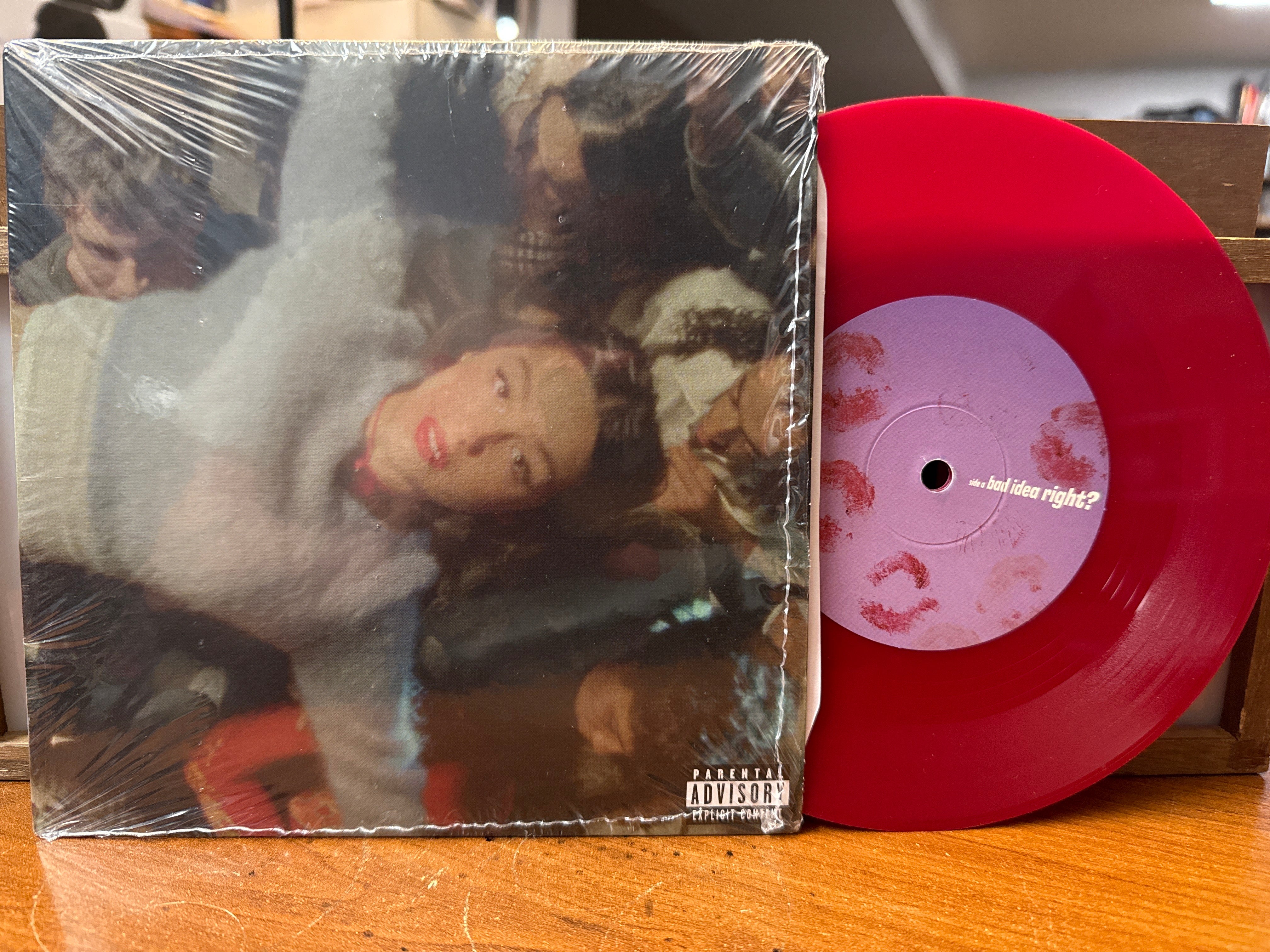 Olivia Rodrigo - Bad Idea Right (Limited Edition Red Vinyl, 7 Inch, USED)