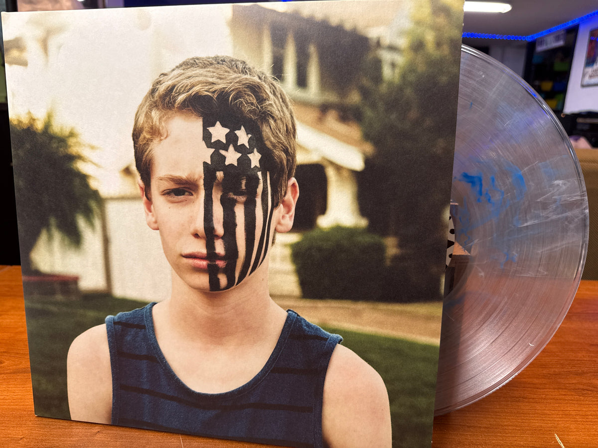 Fall Out Boy - American Beauty/American Psycho (2015, Clear & Blue, USED)