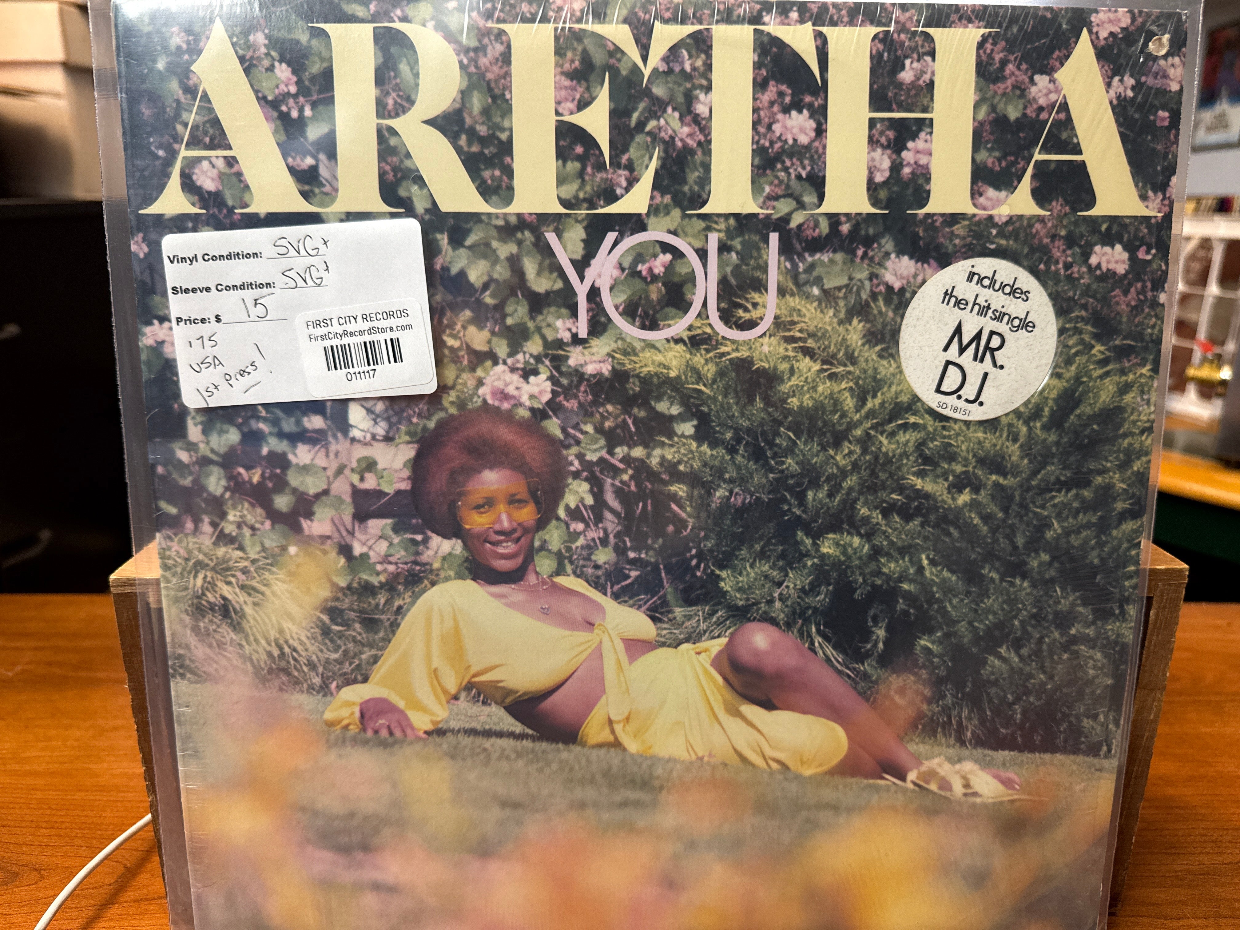 Aretha Franklin - You (1975, 1st Press, USED)