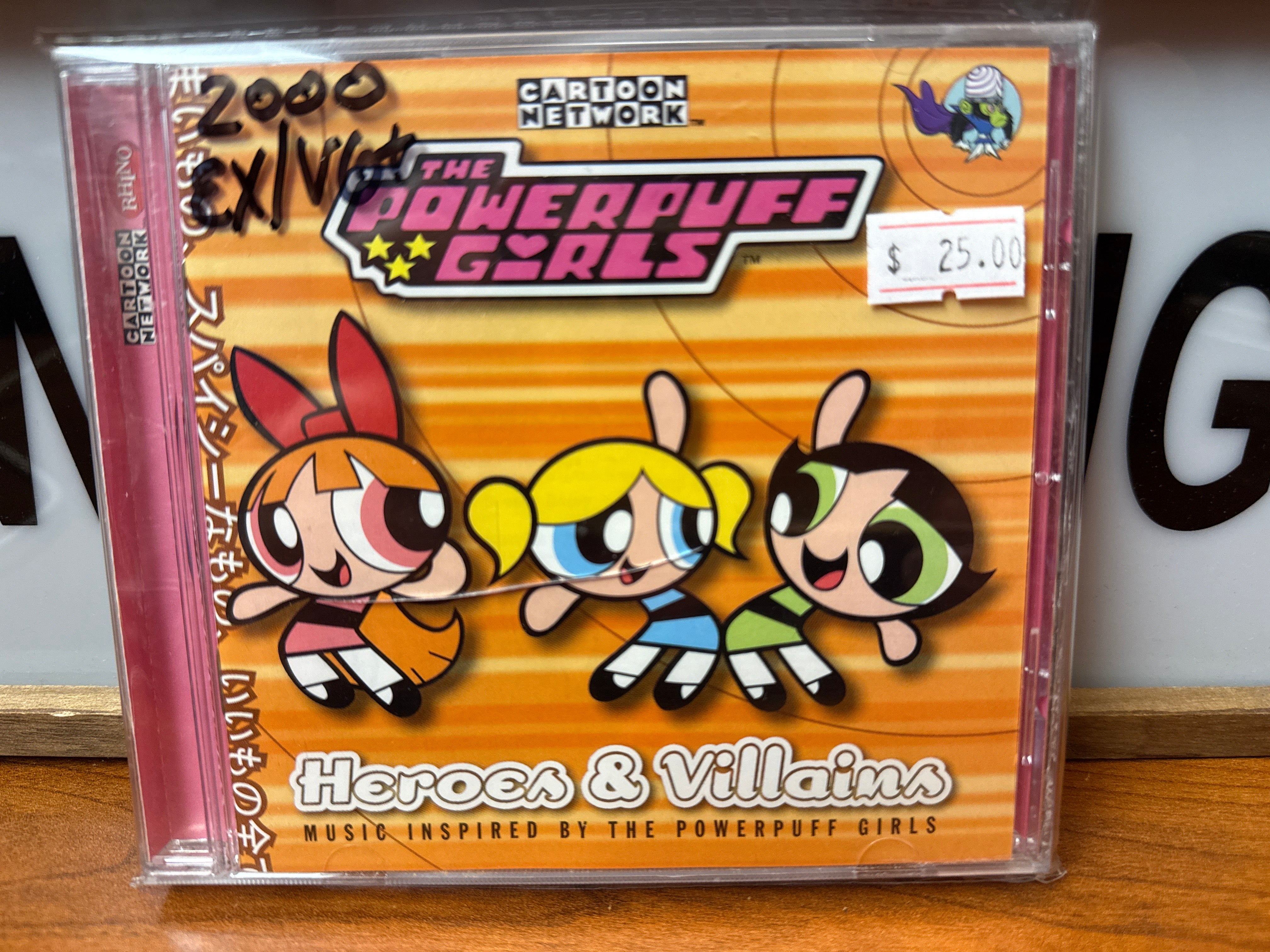 Powerpuff Girls - Heroes & Villains (2000, CD)