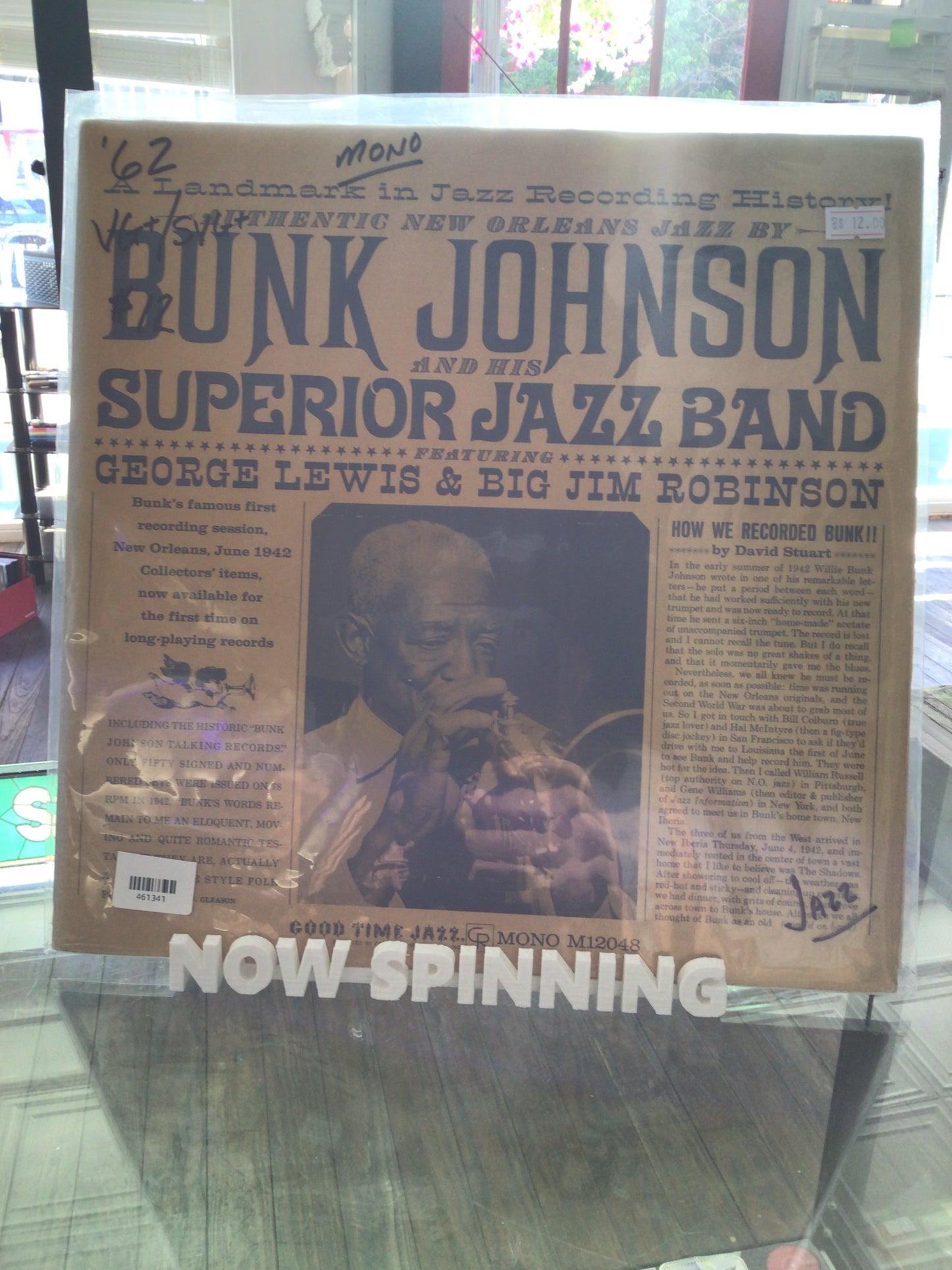 Bunk Johnson & his Superior Jazz Band