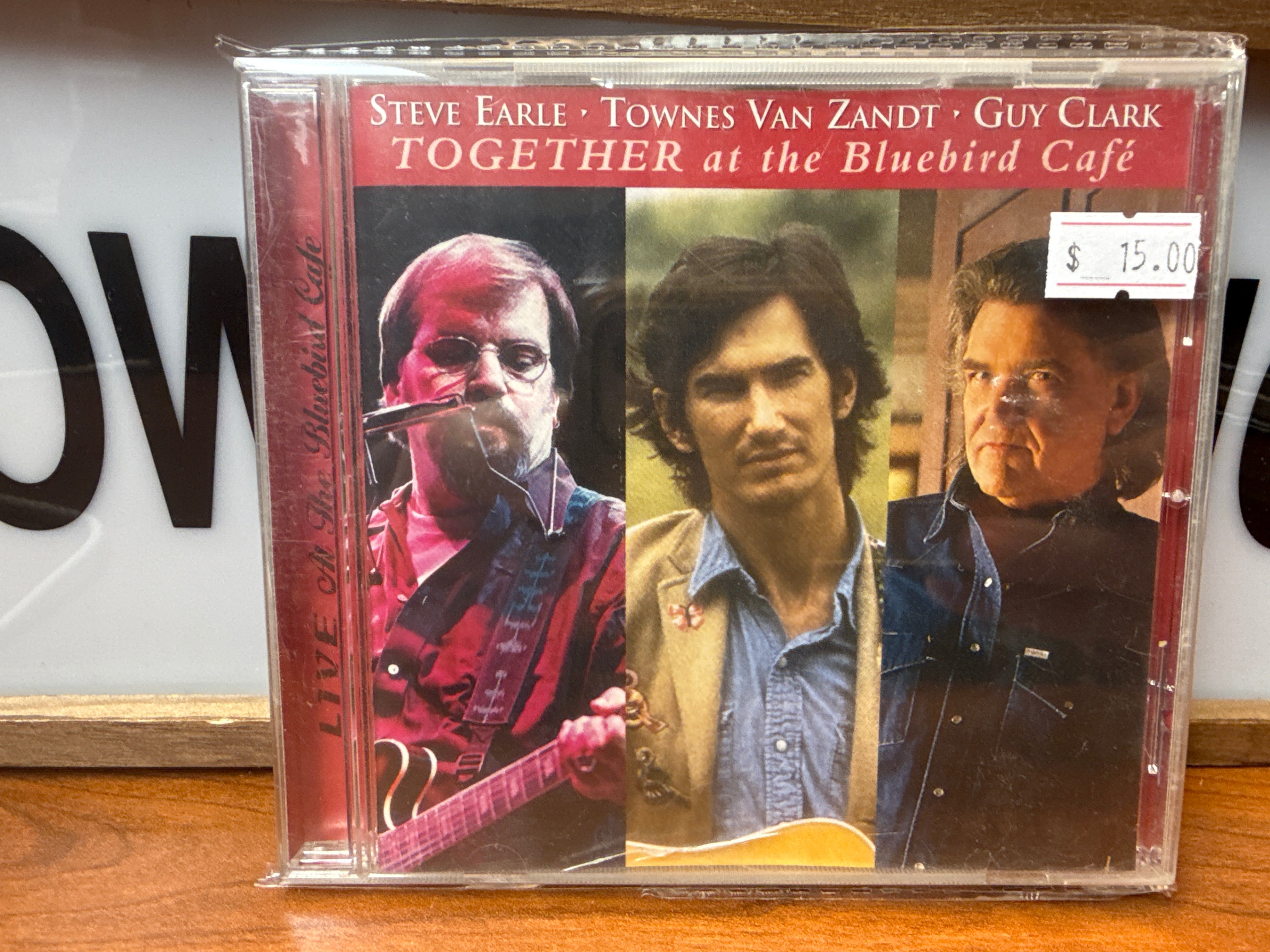 Steve Earle, Townes Van Zandt & Guy Clark - Together at the Bluebird Cafe (CD)