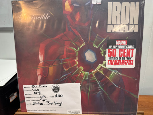 50 Cent - Get Rich Or Die Tryin' (Iron Man Marvel Hip Hop Variant Cover)