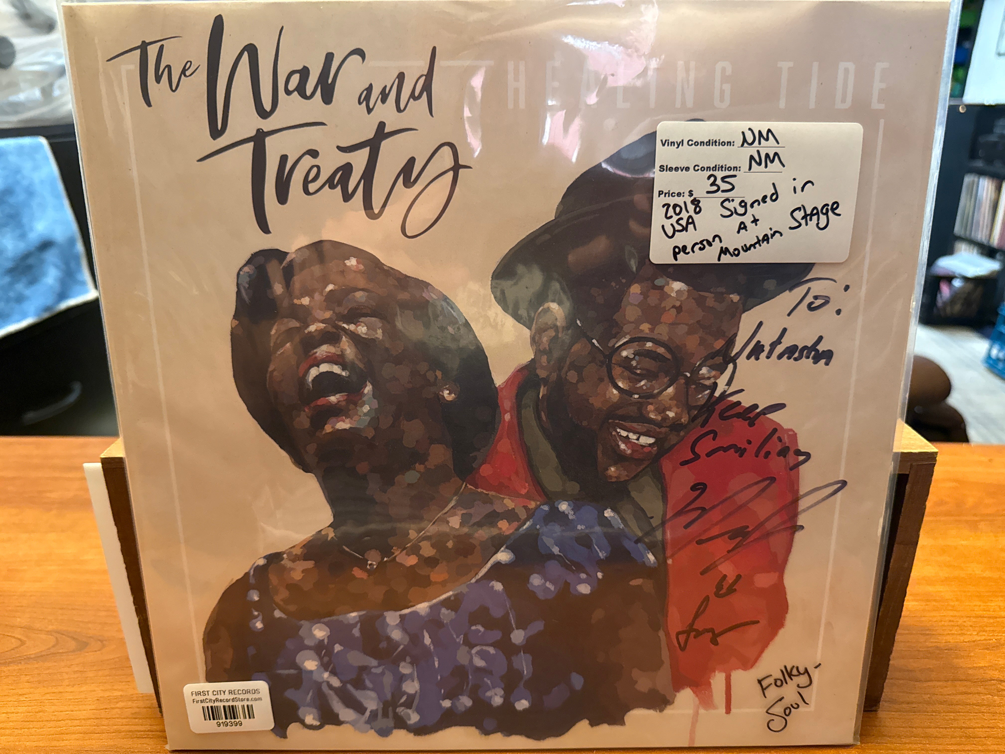War and Treaty - Healing Tide (2018, USED)
