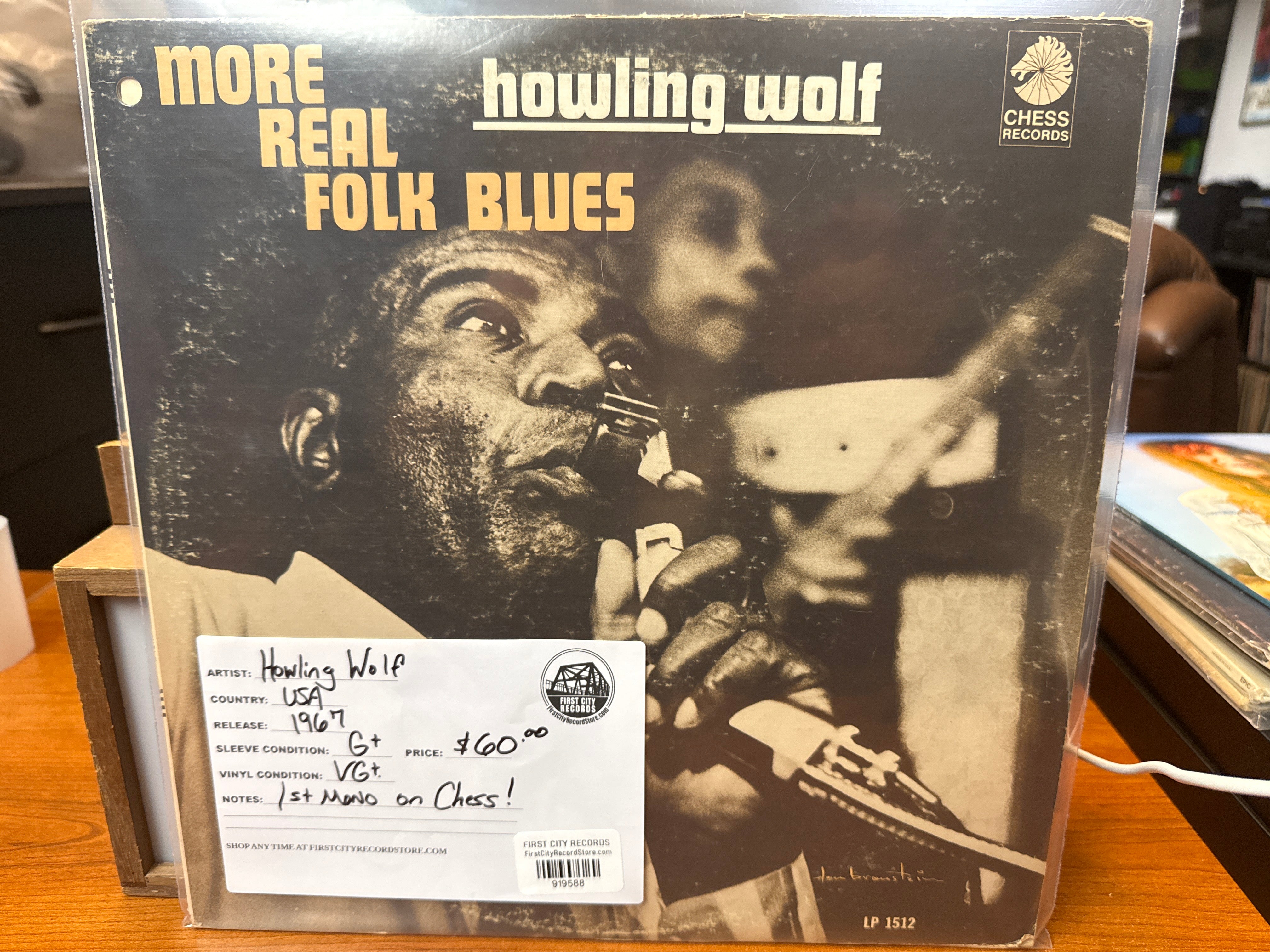 Howling Wolf - More Real Folk Blues (1967, 1st Mono, USED)