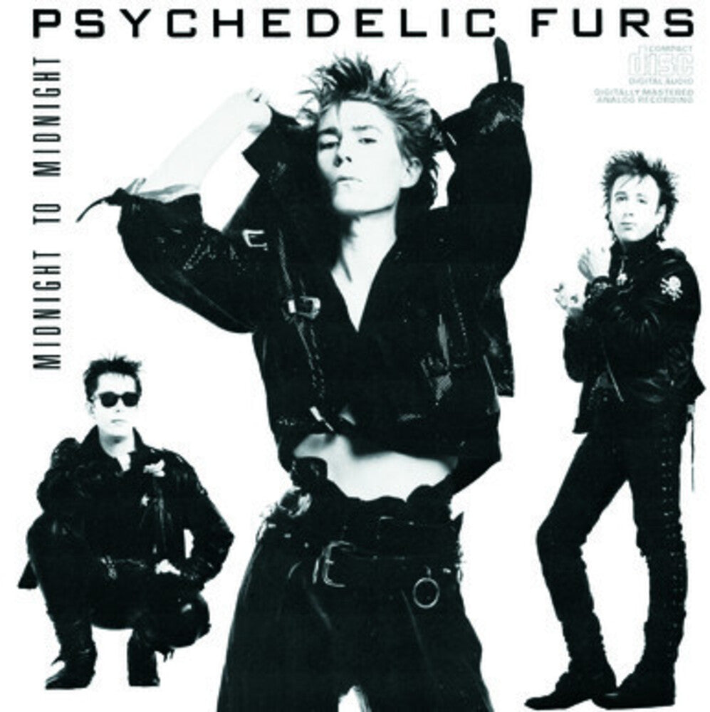 the album cover for The Psychedelic Furs - Midnight to Midnight