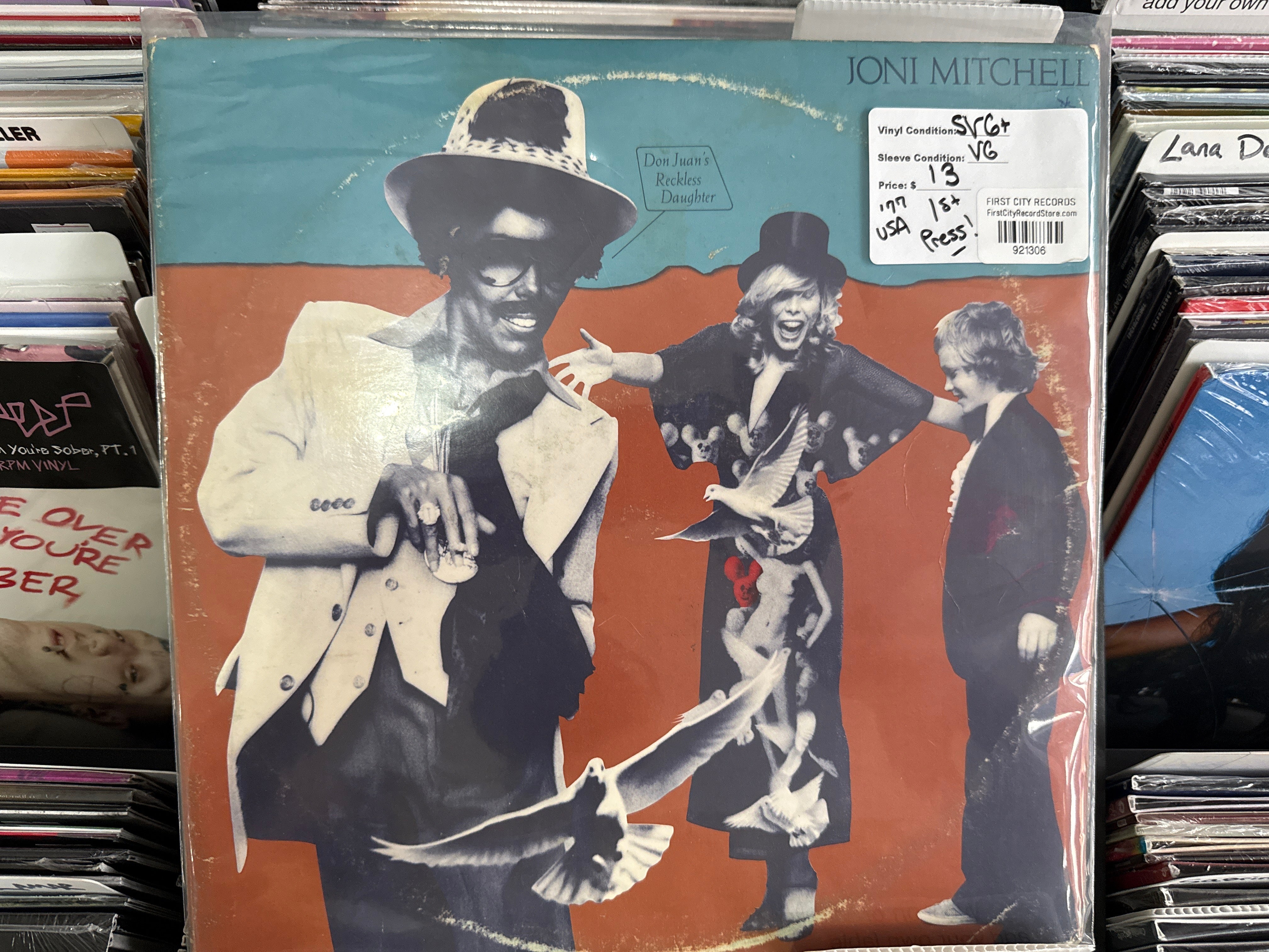 Joni Mitchell – Don Juan's Reckless Daughter (1977, 1st Pressing, USED)