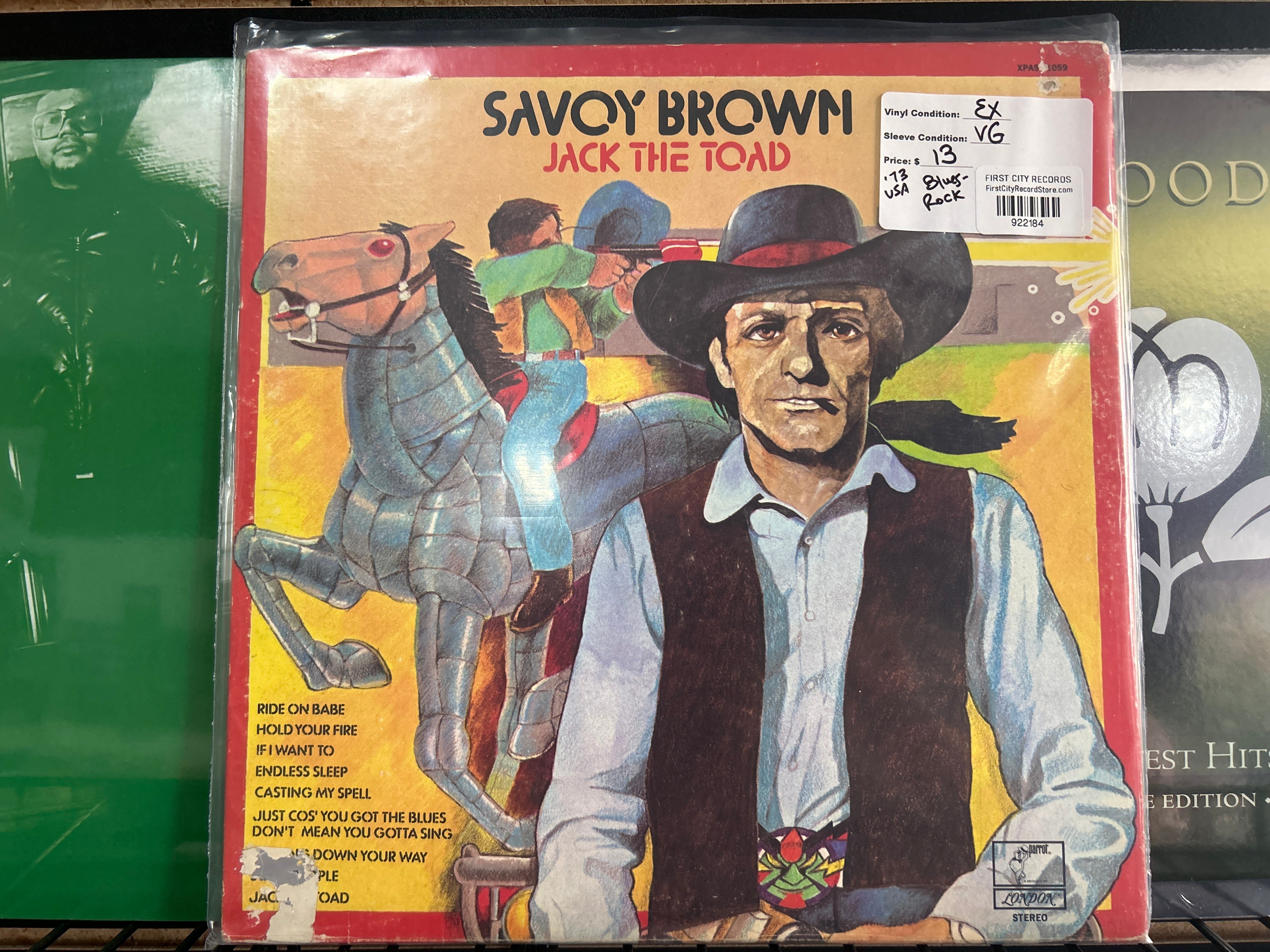 Savoy Brown - Jack the Toad (1973, USED)
