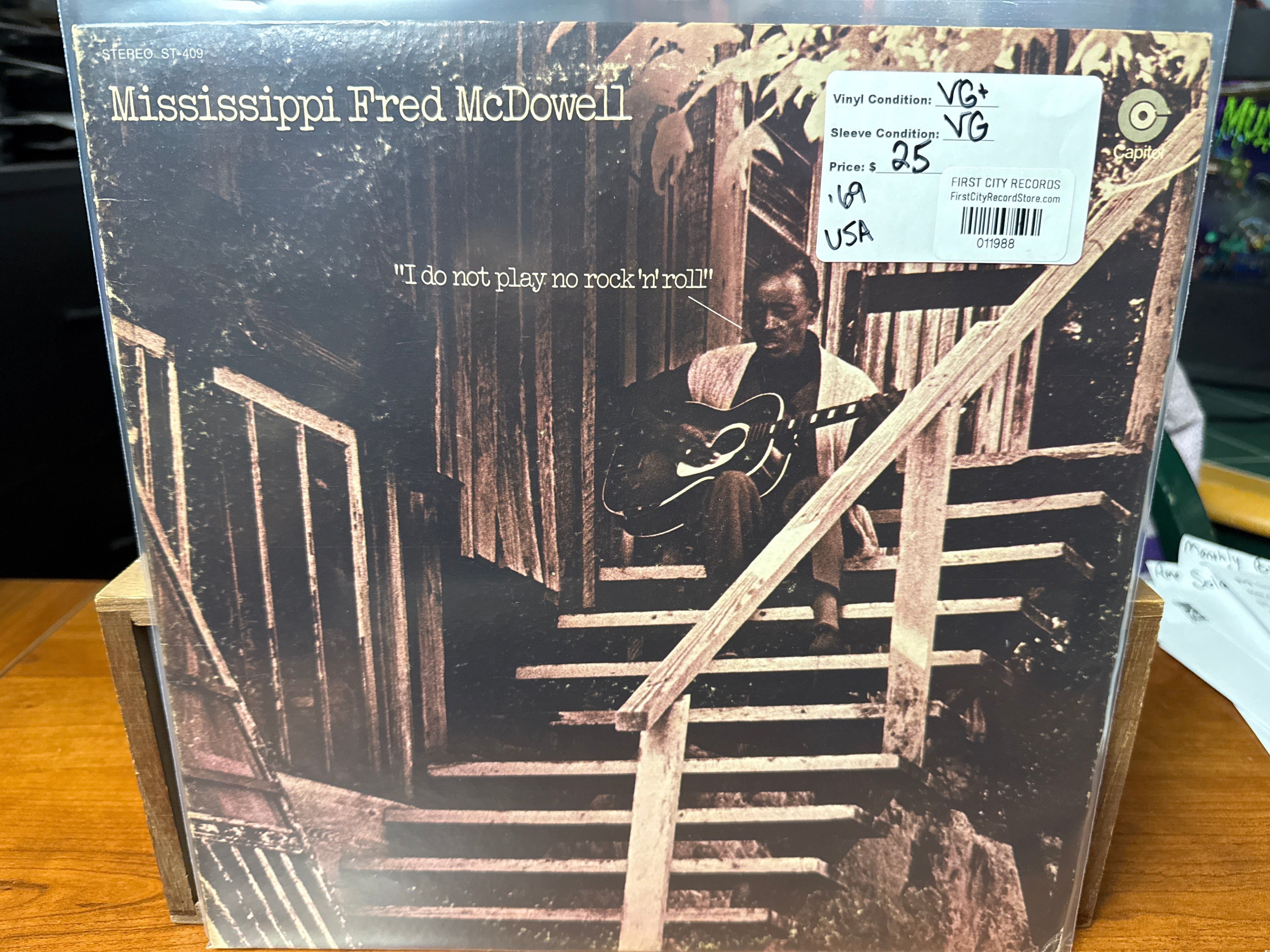 Mississippi Fred McDowell - I Do Not Play No Rock n Roll (1969, USED)