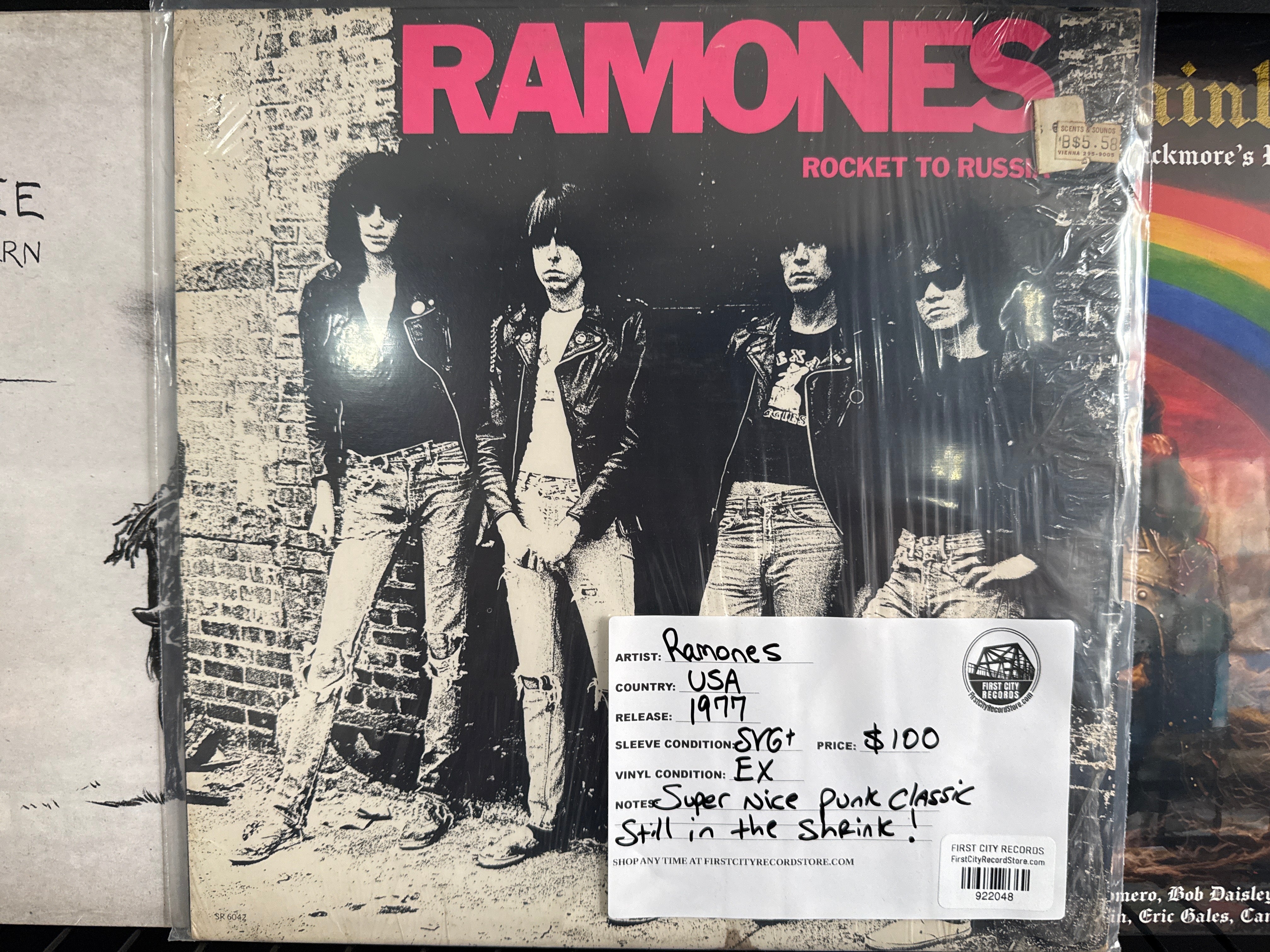Ramones - Rocket To Russia (1977, USED)