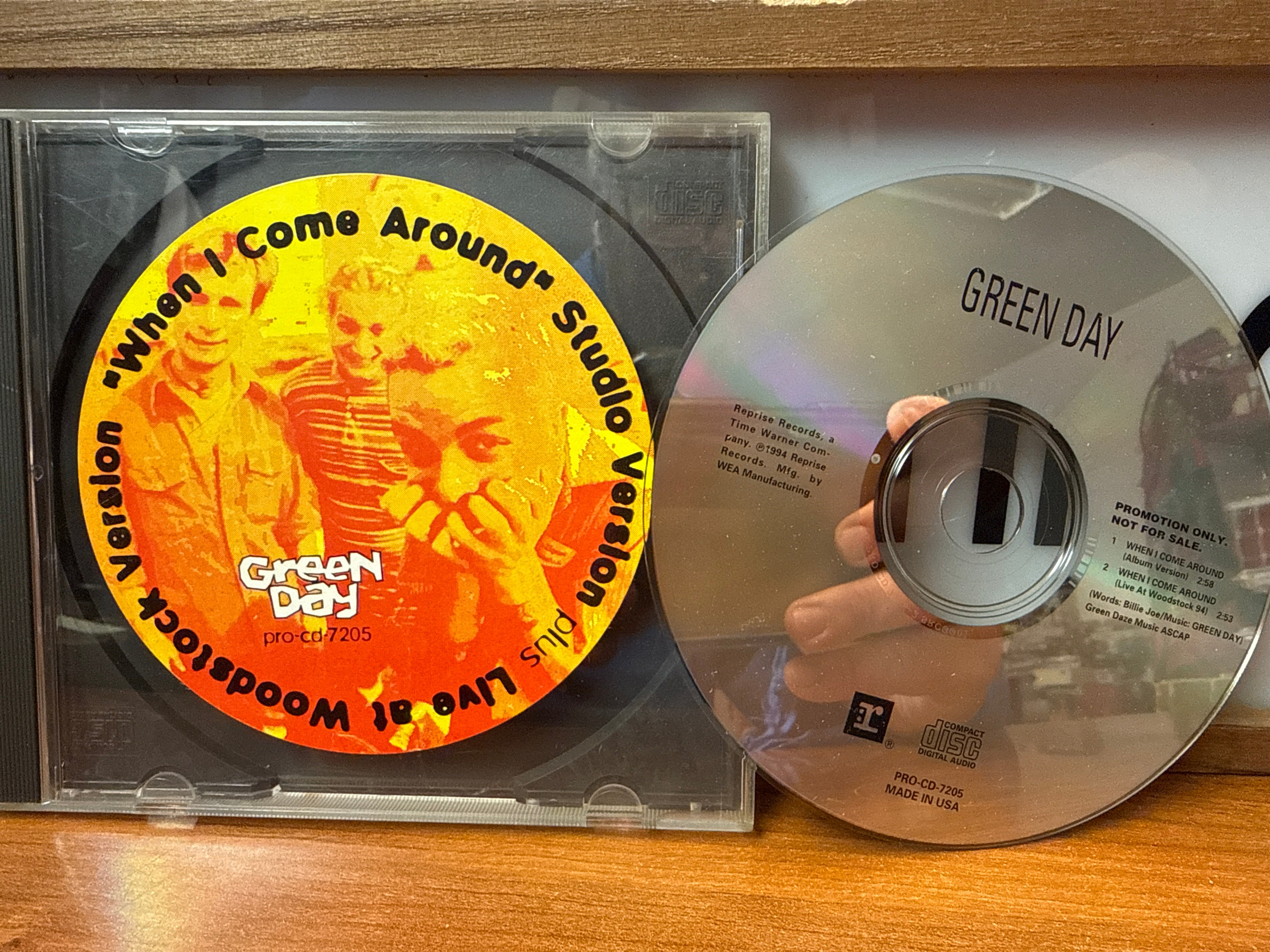Green Day - When I Come Around (Promo, CD)