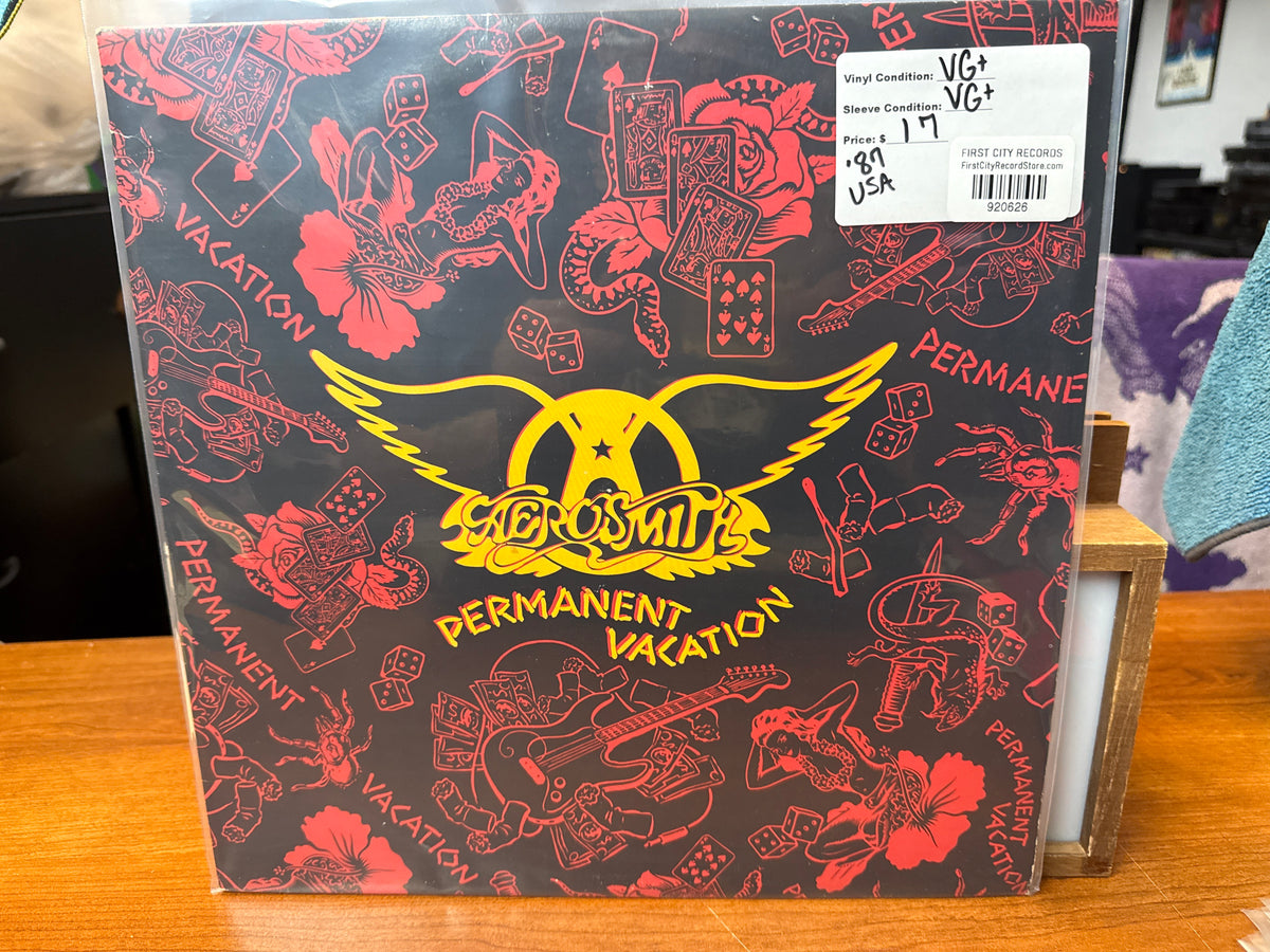 Aerosmith - Permanent Vacation (1987, USED)