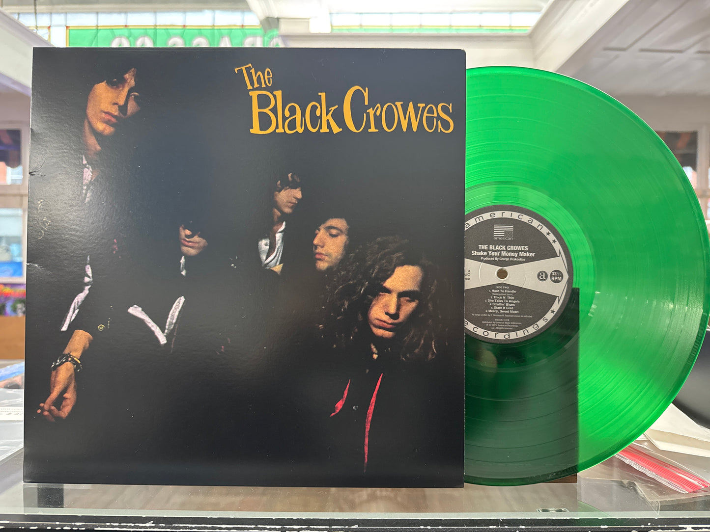 The Black Crowes - Shake Your Money Maker (Green Vinyl, USED)