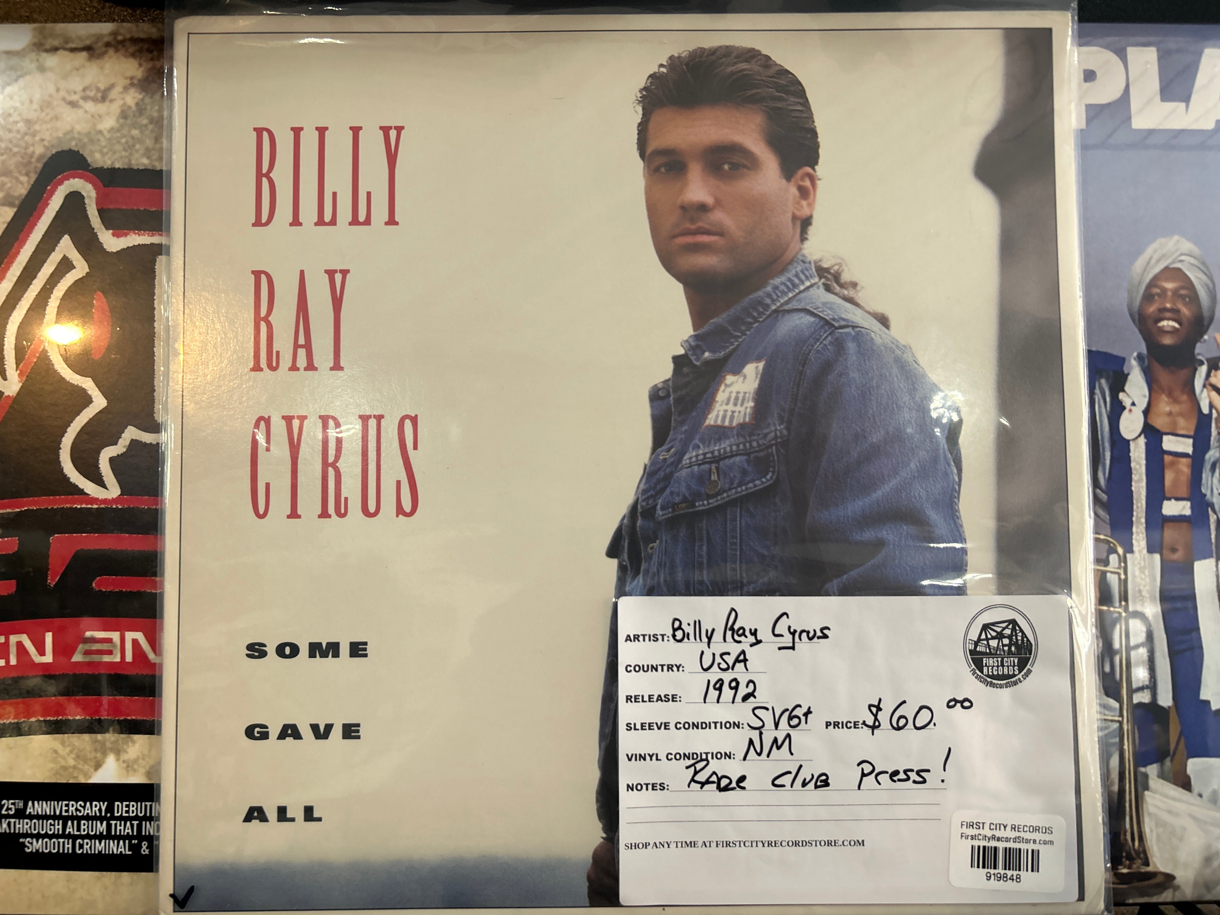 Billy Ray Cyrus - Some Gave All (1992, USED)
