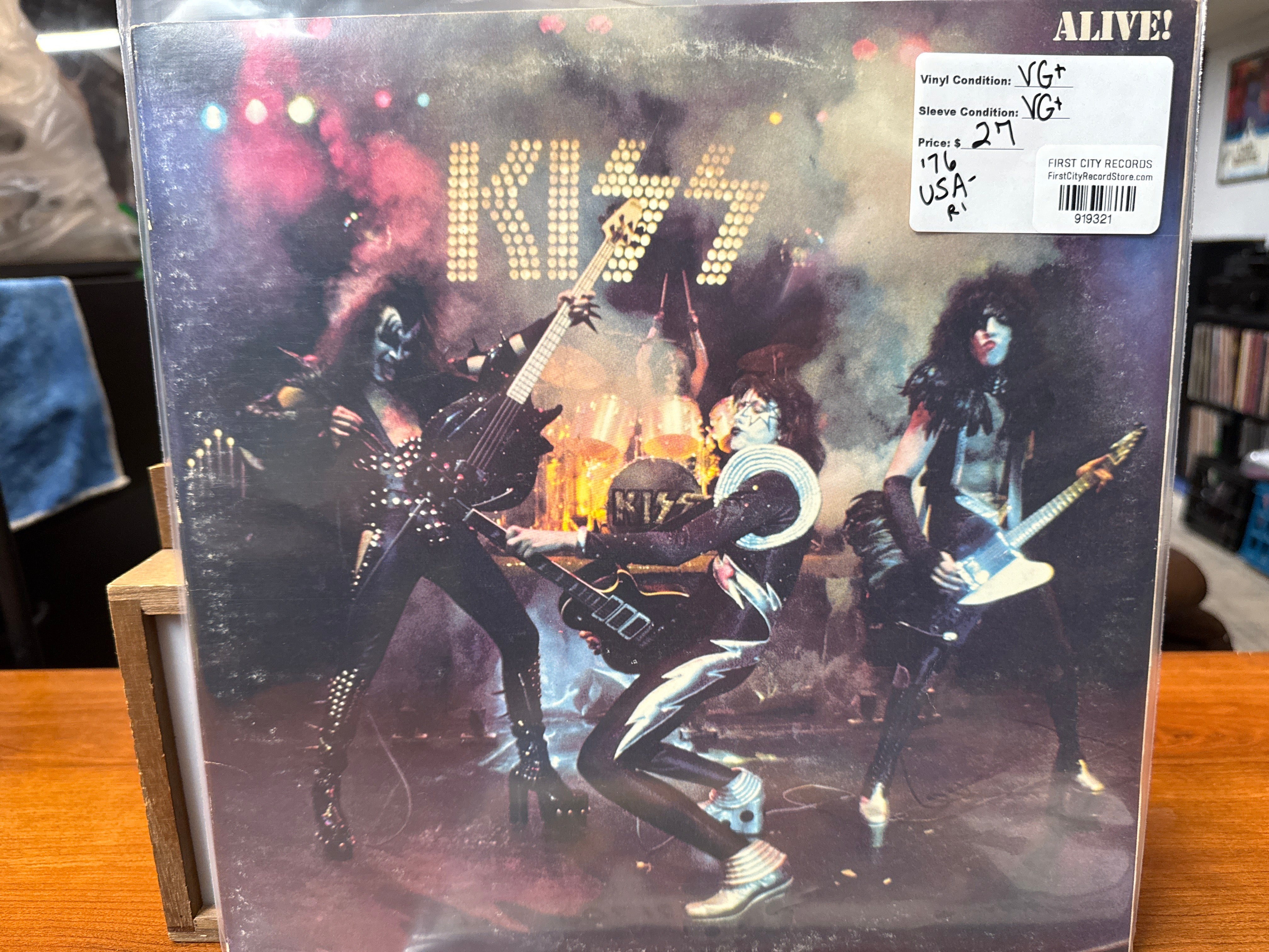Kiss - Kiss ALIVE! (1976, USED)