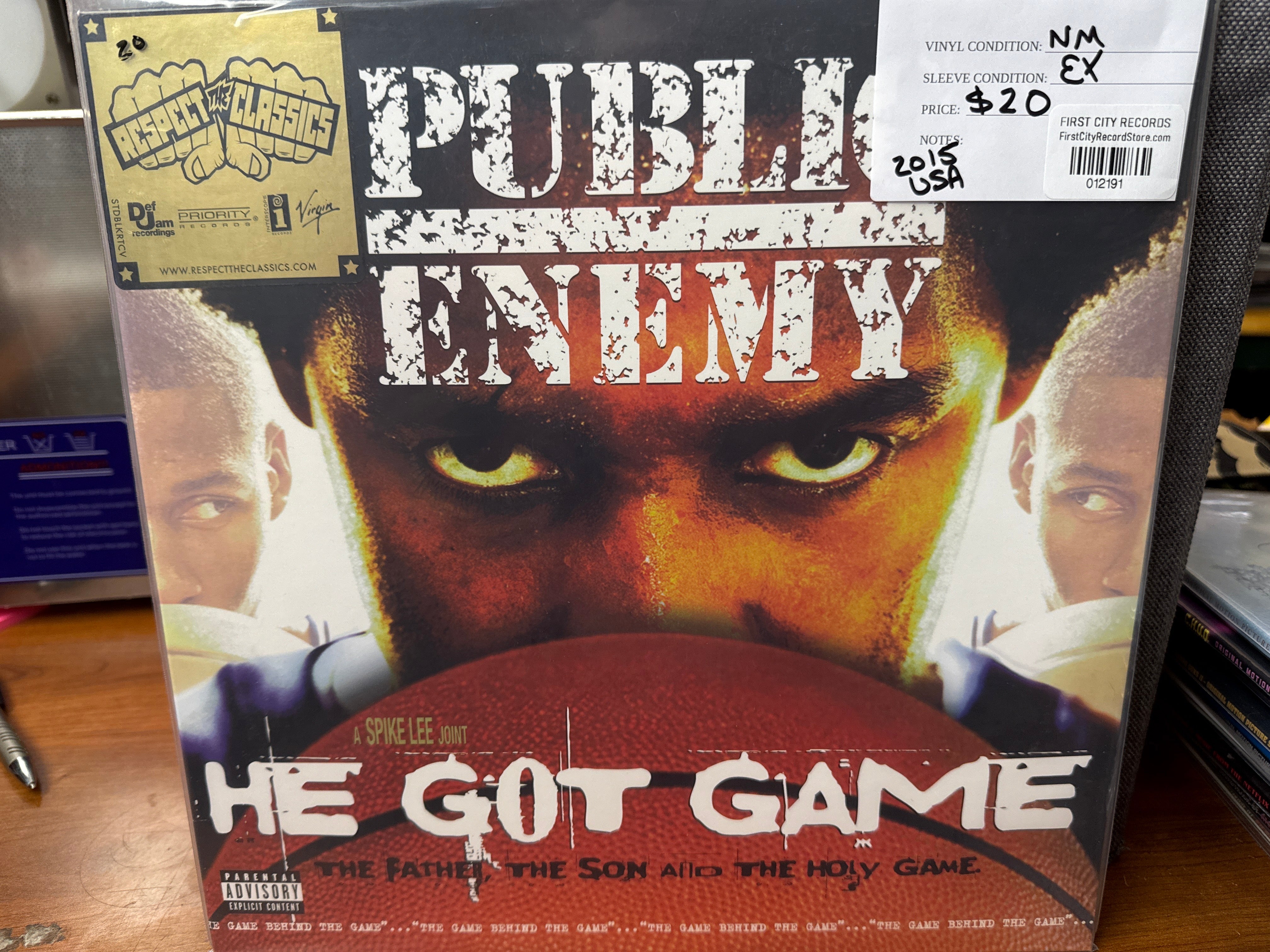 Public Enemy Soundtrack (2015, USED)