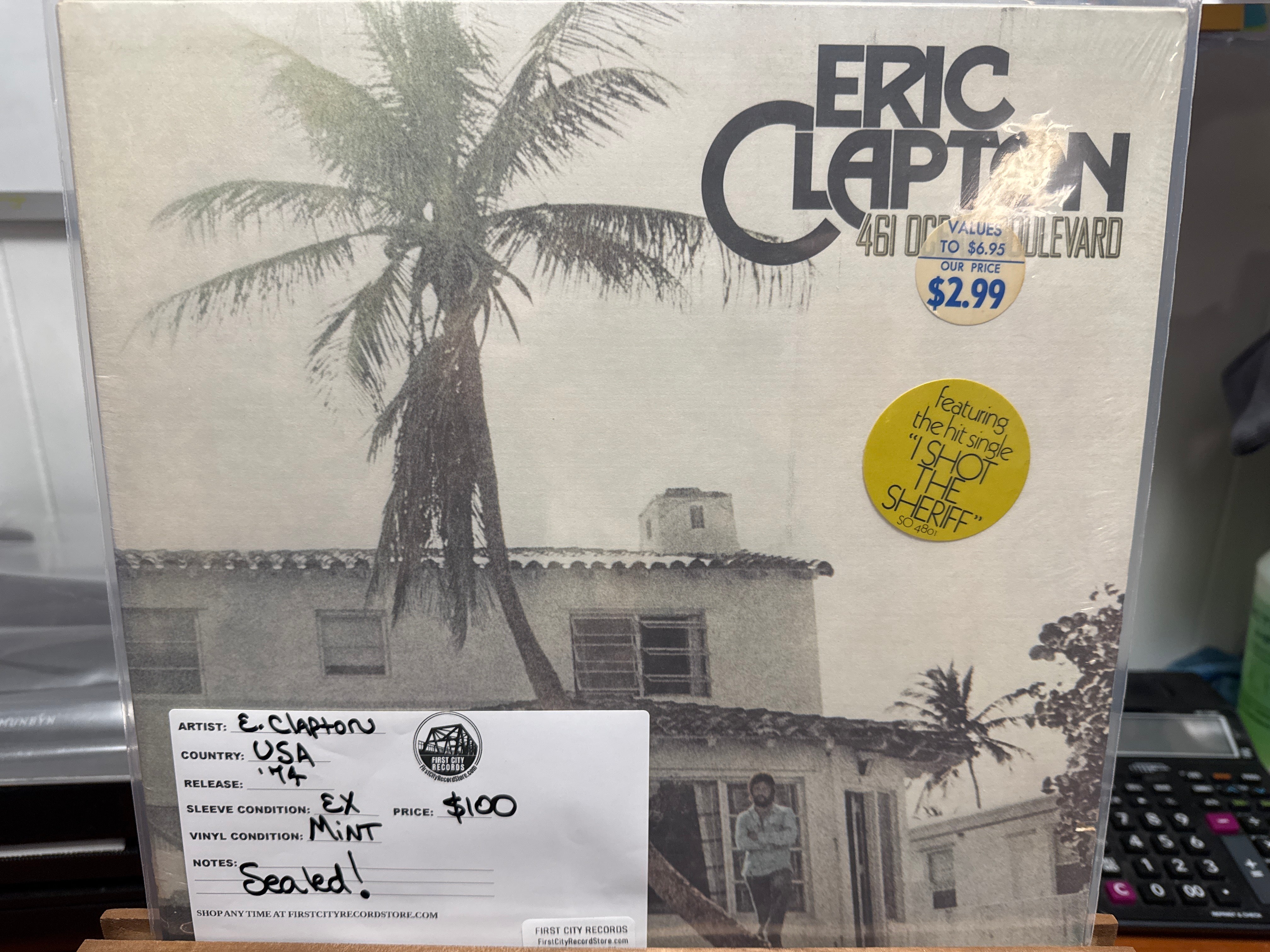 Eric Clapton - 461 Ocean Boulevard (Sealed, USED)