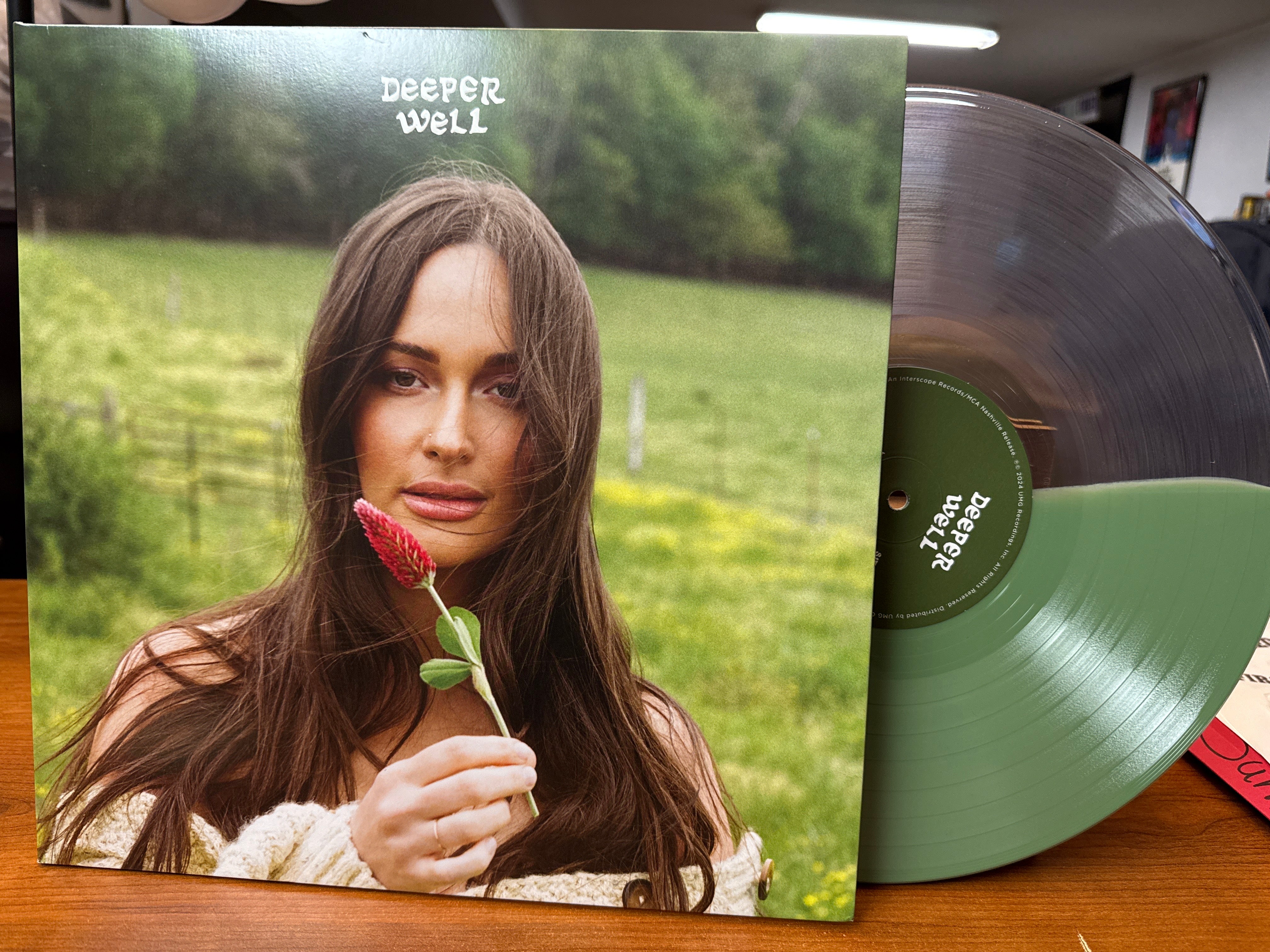 Kacey Musgraves - Deeper Well (2024, Green & Clear Split, USED)