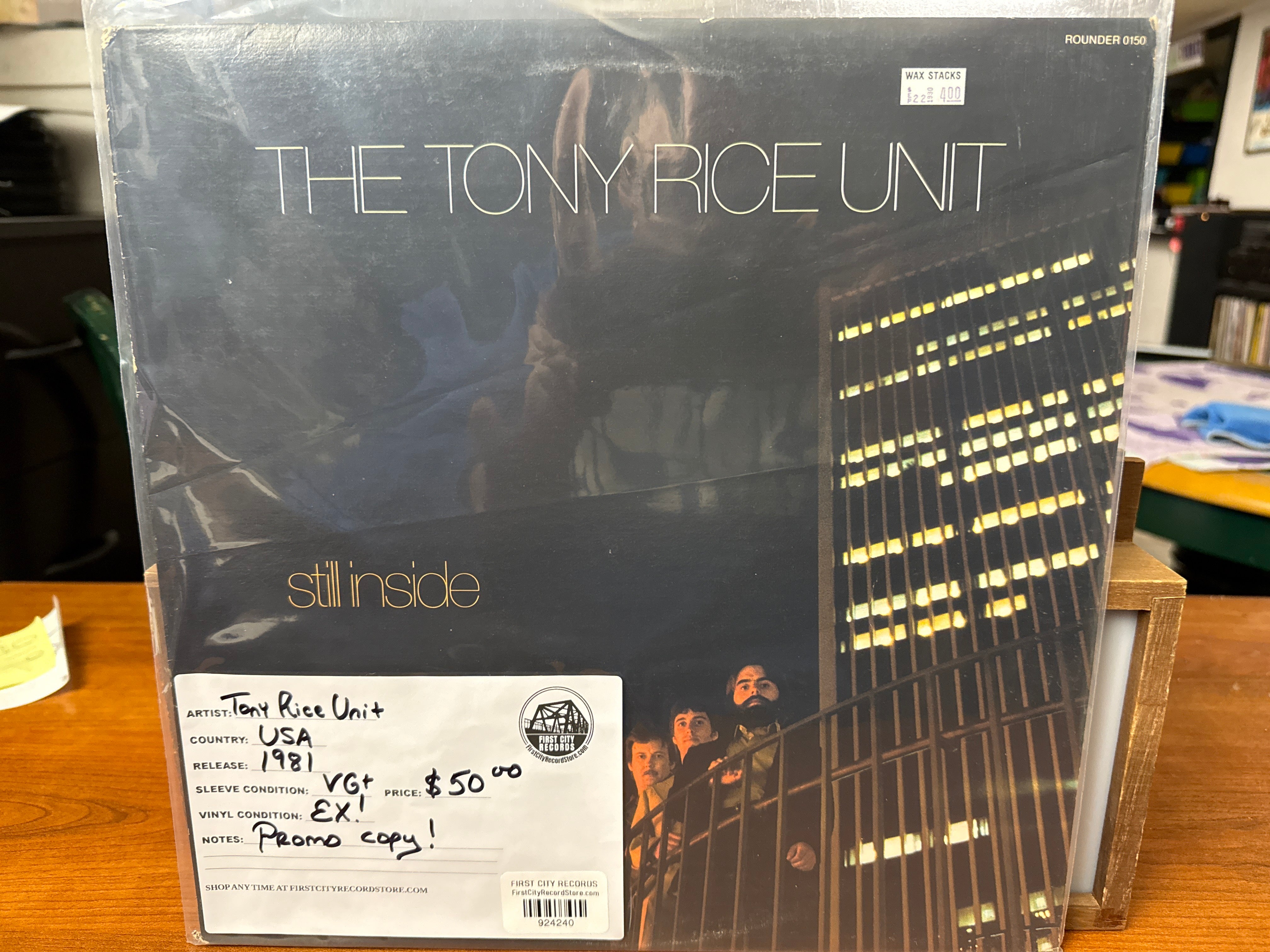 Tony Rice Unit - Still Inside (1981, Promo, USED)