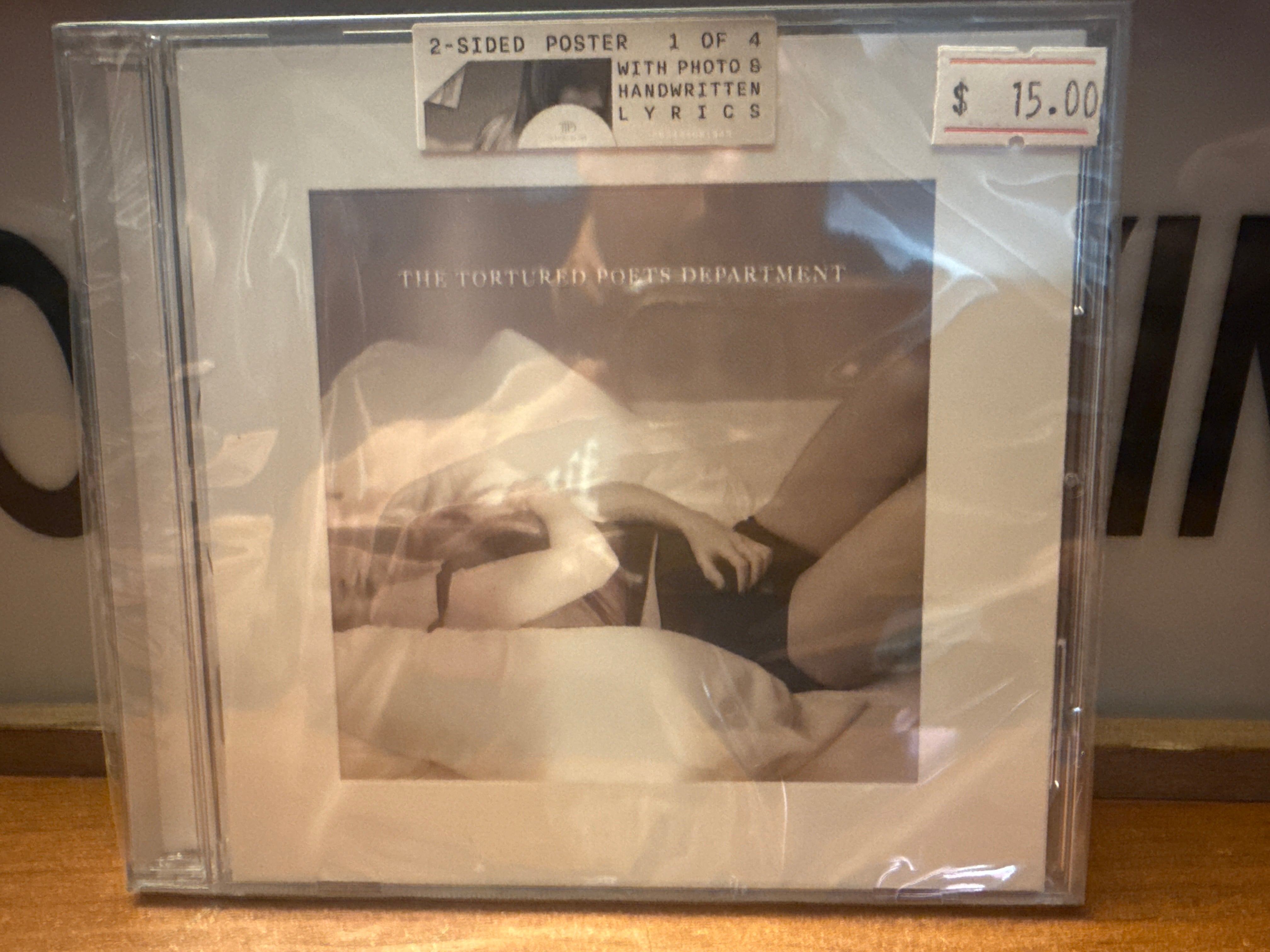 Taylor Swift - Tortured Poets Department (Sealed CD)