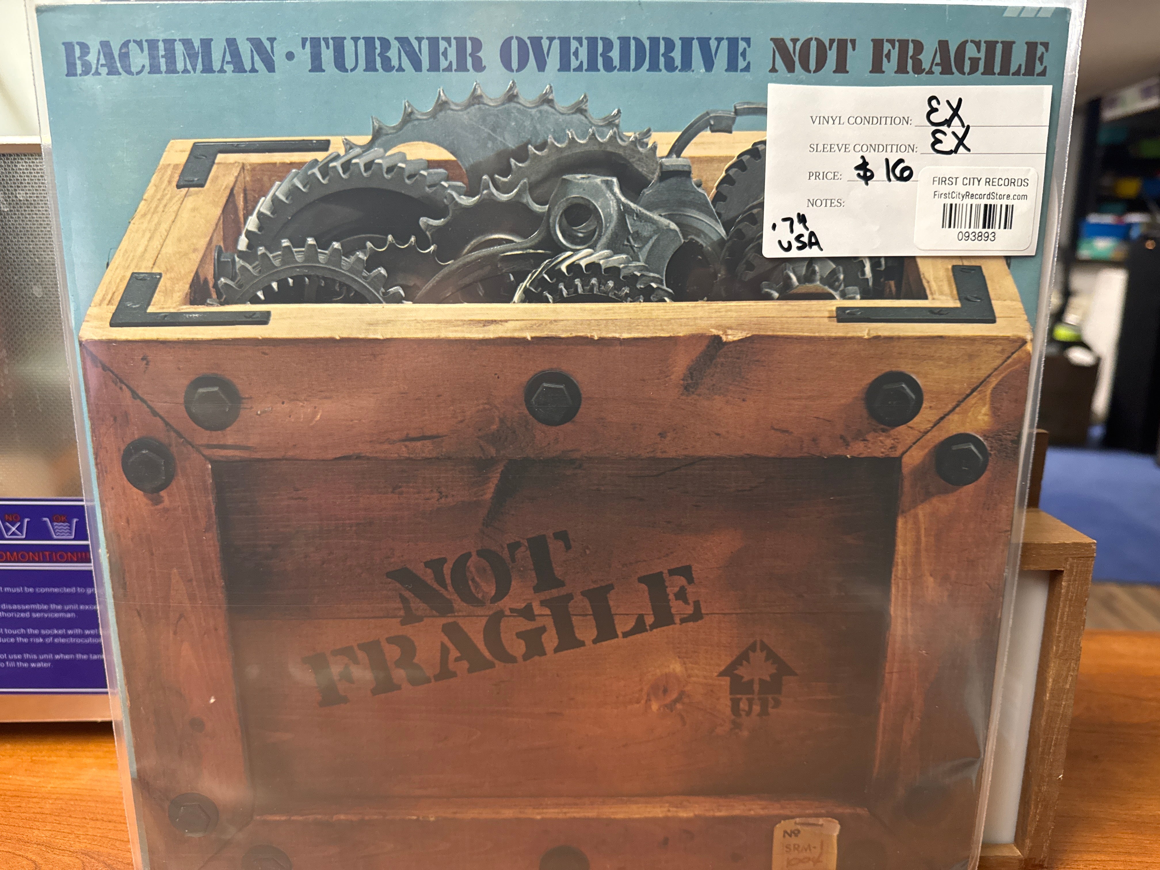 Bachman Turner Overdrive - Not Fragile (USED)