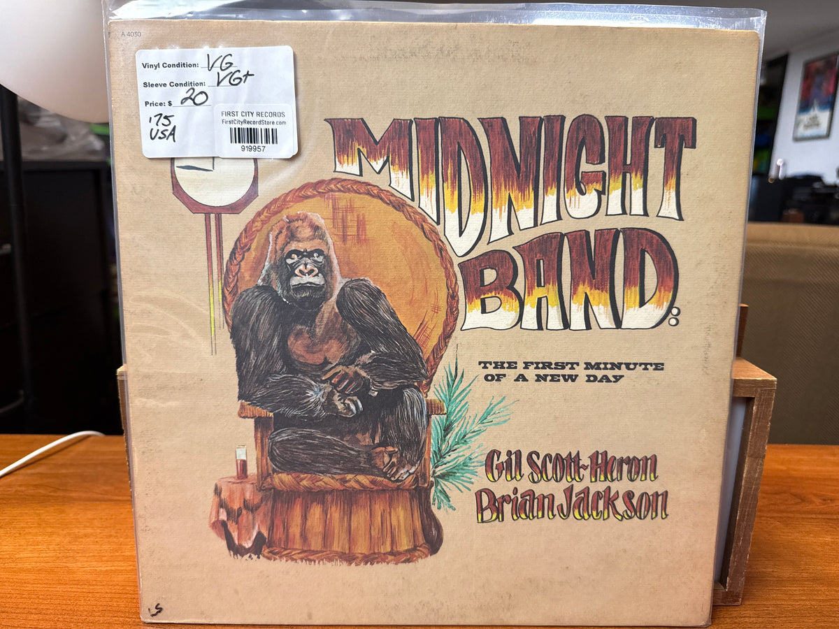 Gil Scott Heron & Brian Jackson - Midnight Band: first Minute of a New Day (1975, USED)