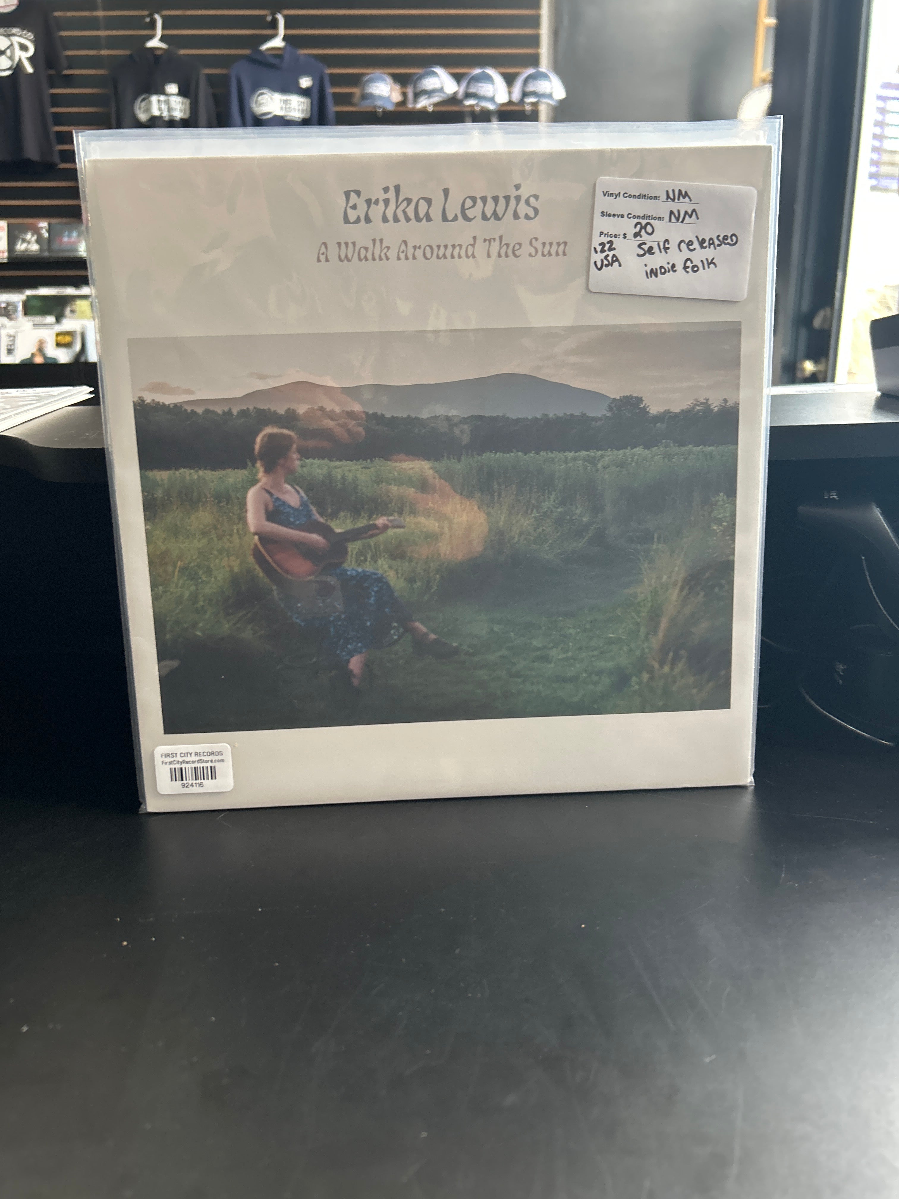 Erika Lewis - A Walk Around the Sun (2022, USED)