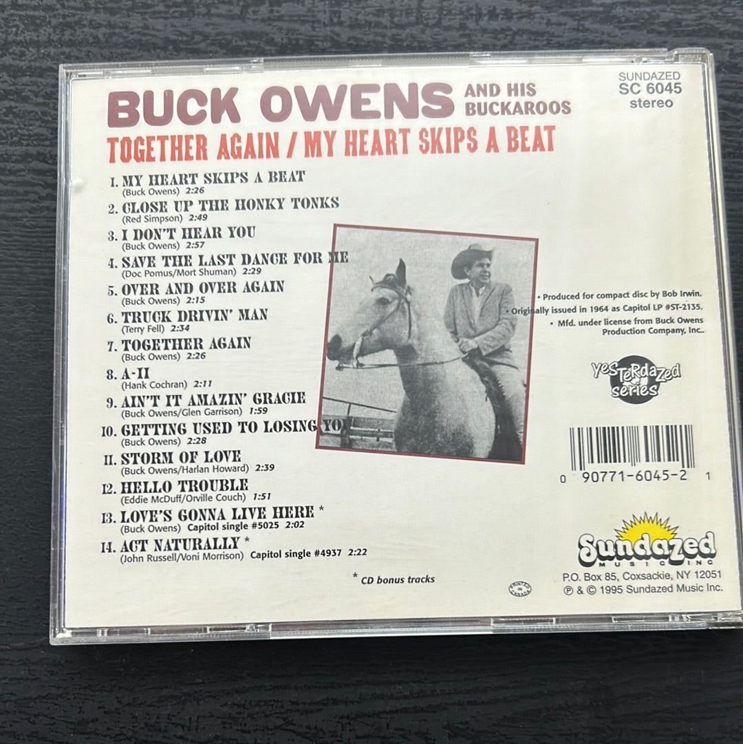 Buck Owens & His Buckaroos - Together Again / My Heart Skips A Beat