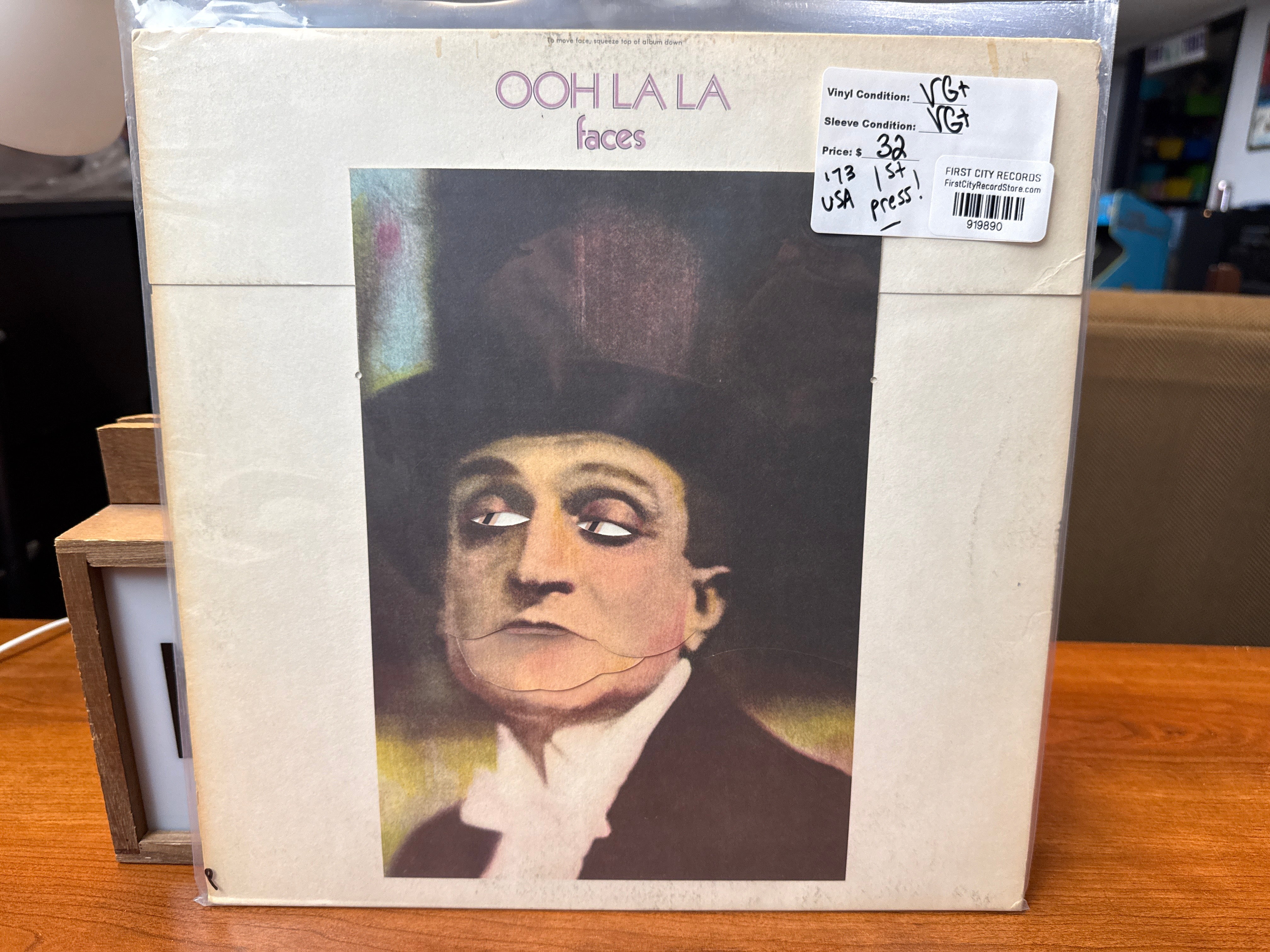 Faces - Ooh La La (1973, 1st Press, USED)