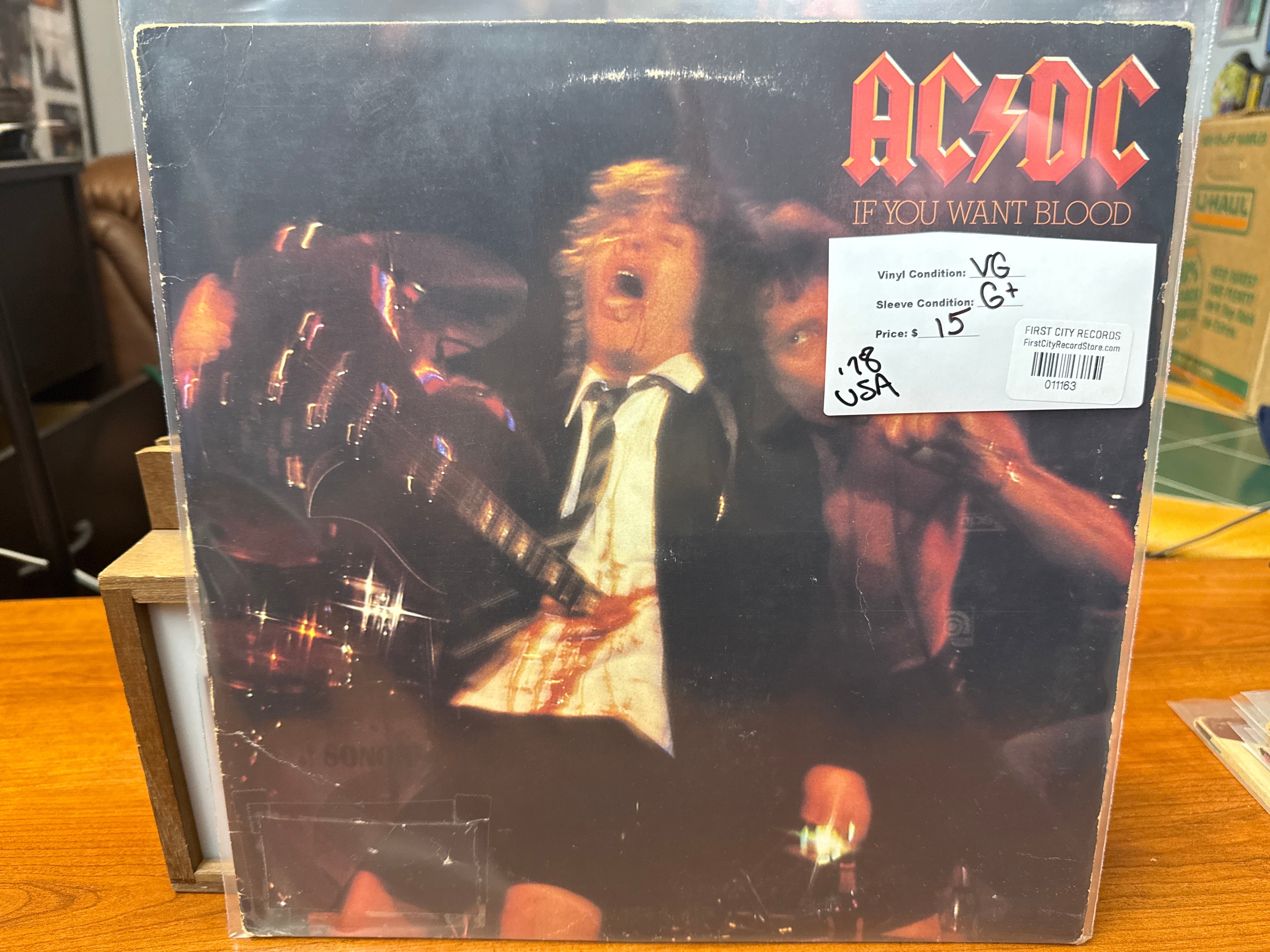 AC/DC - If You Want Blood (1978, USED)