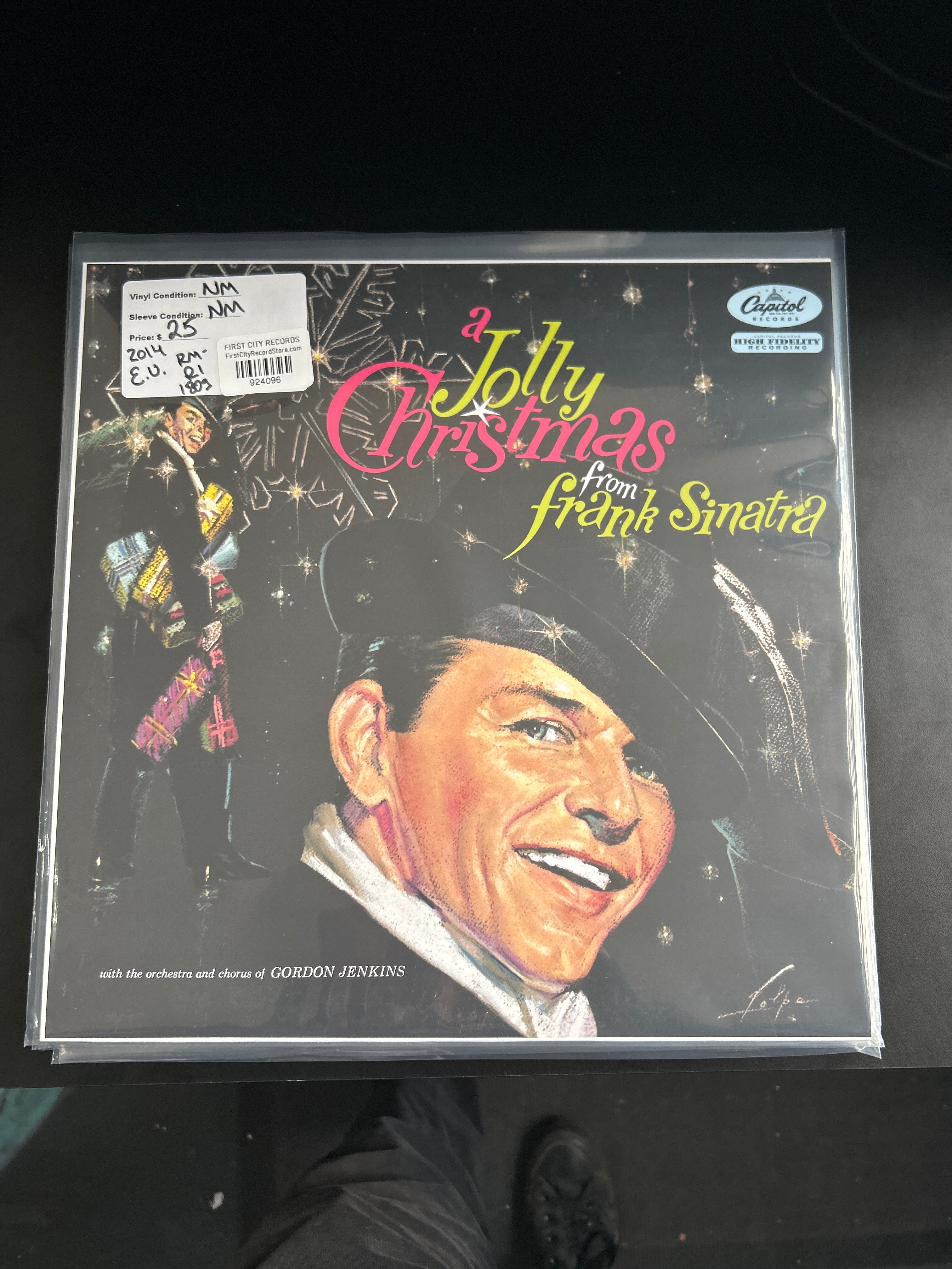 Frank Sinatra - A Jolly Christmas (2014 European Pressing, USED)