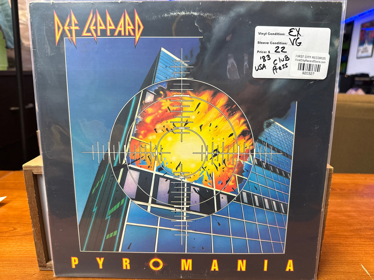Def Leppard - Pyromania (1983, Club Pressing, USED)