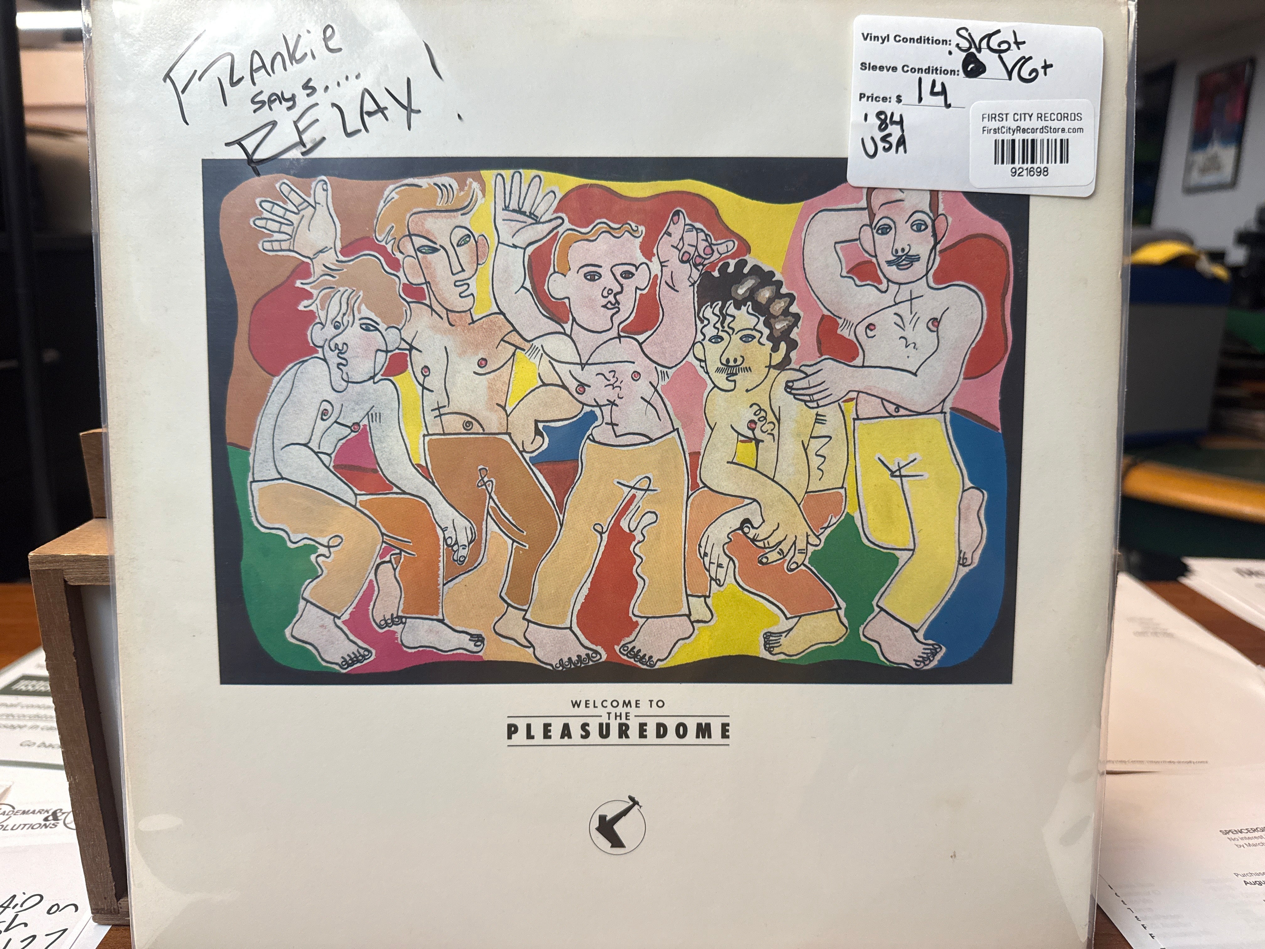 Frankie Goes To Hollywood - Welcome to the Pleasuredome (1984, USED)